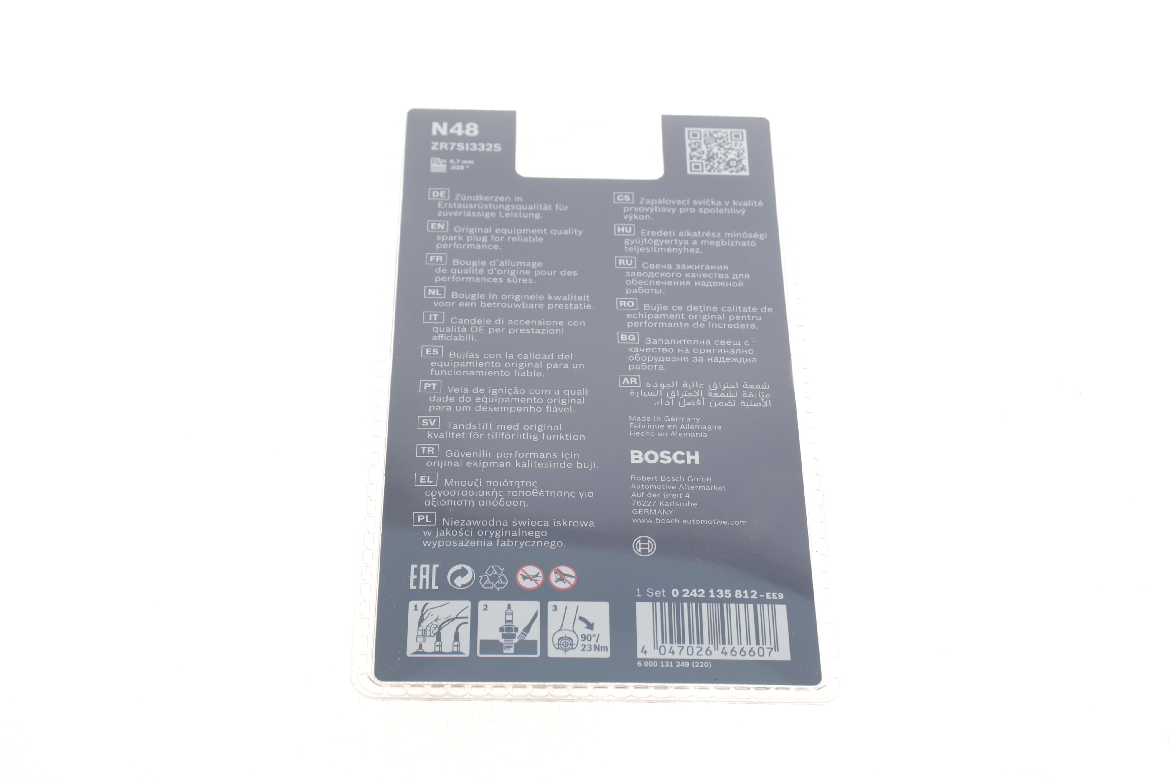 Свічка запалювання (к-кт 4шт) Citroen С3.С4/Peugeot 207/208 1.4/1.6i 07-/Mini 1.6 (N14/N18) 06-14