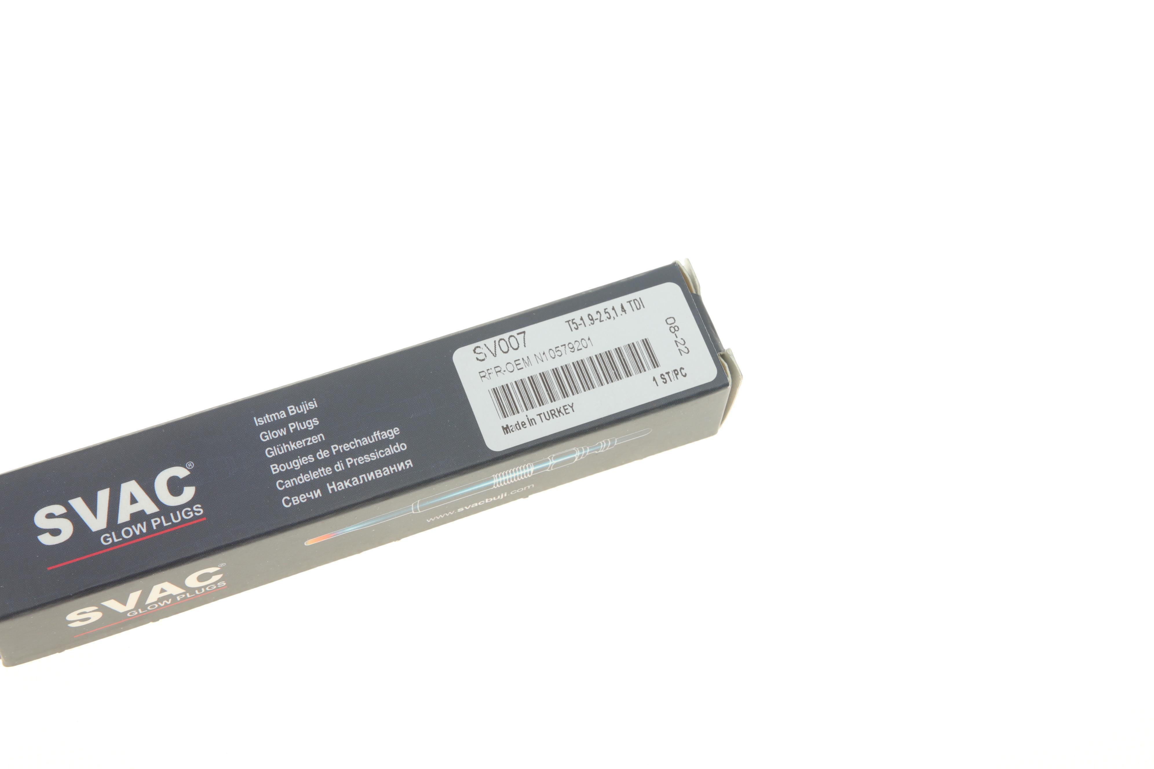 Свічка розжарювання VW T5 1.9/2.5TDI 03- (11V)