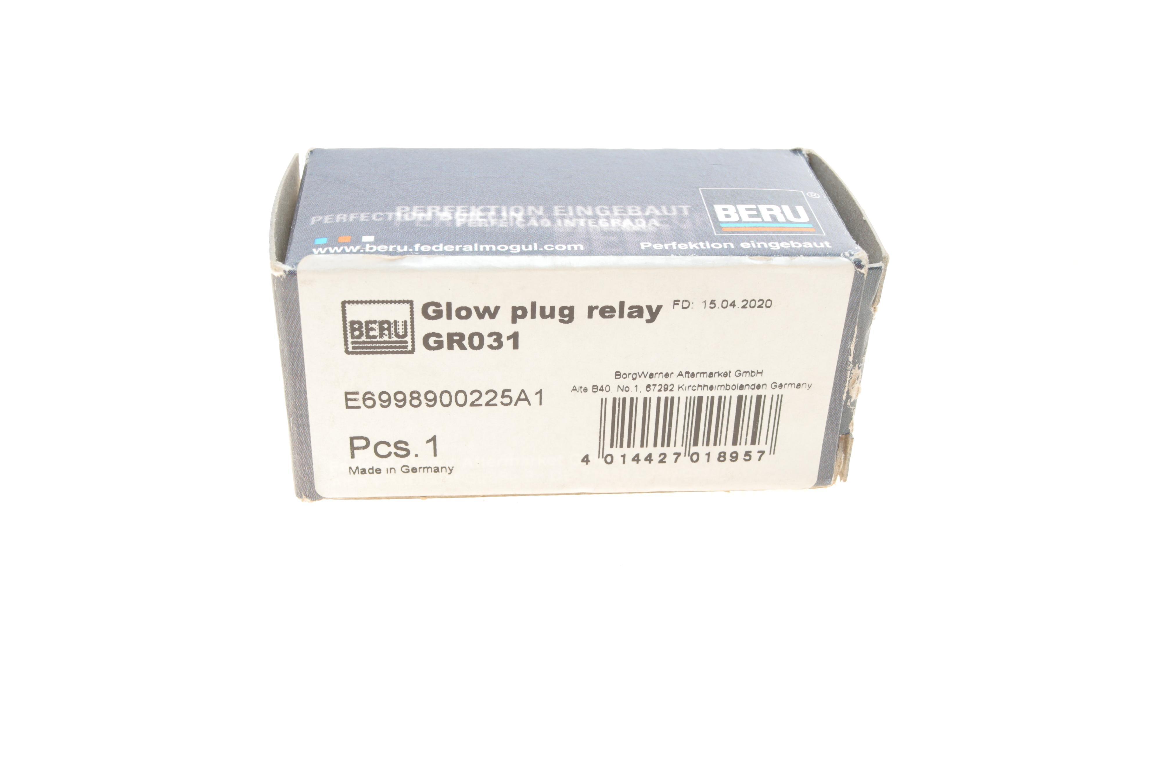 Реле свічок розжарювання VW Caddy 1.6D/VW LT (28-35) 2.4D/TD/VW T4 1.9D 78-03