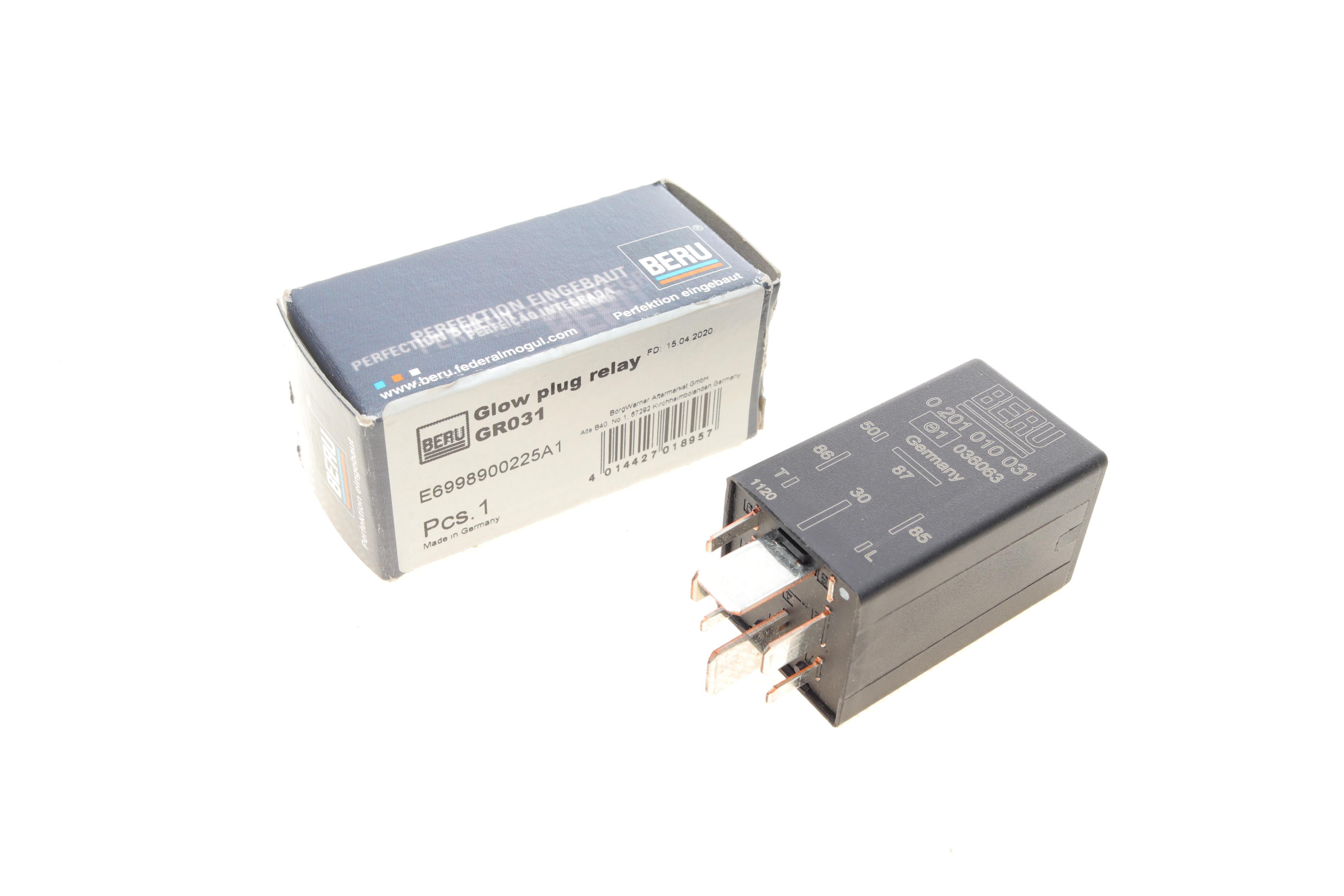 Реле свічок розжарювання VW Caddy 1.6D/VW LT (28-35) 2.4D/TD/VW T4 1.9D 78-03