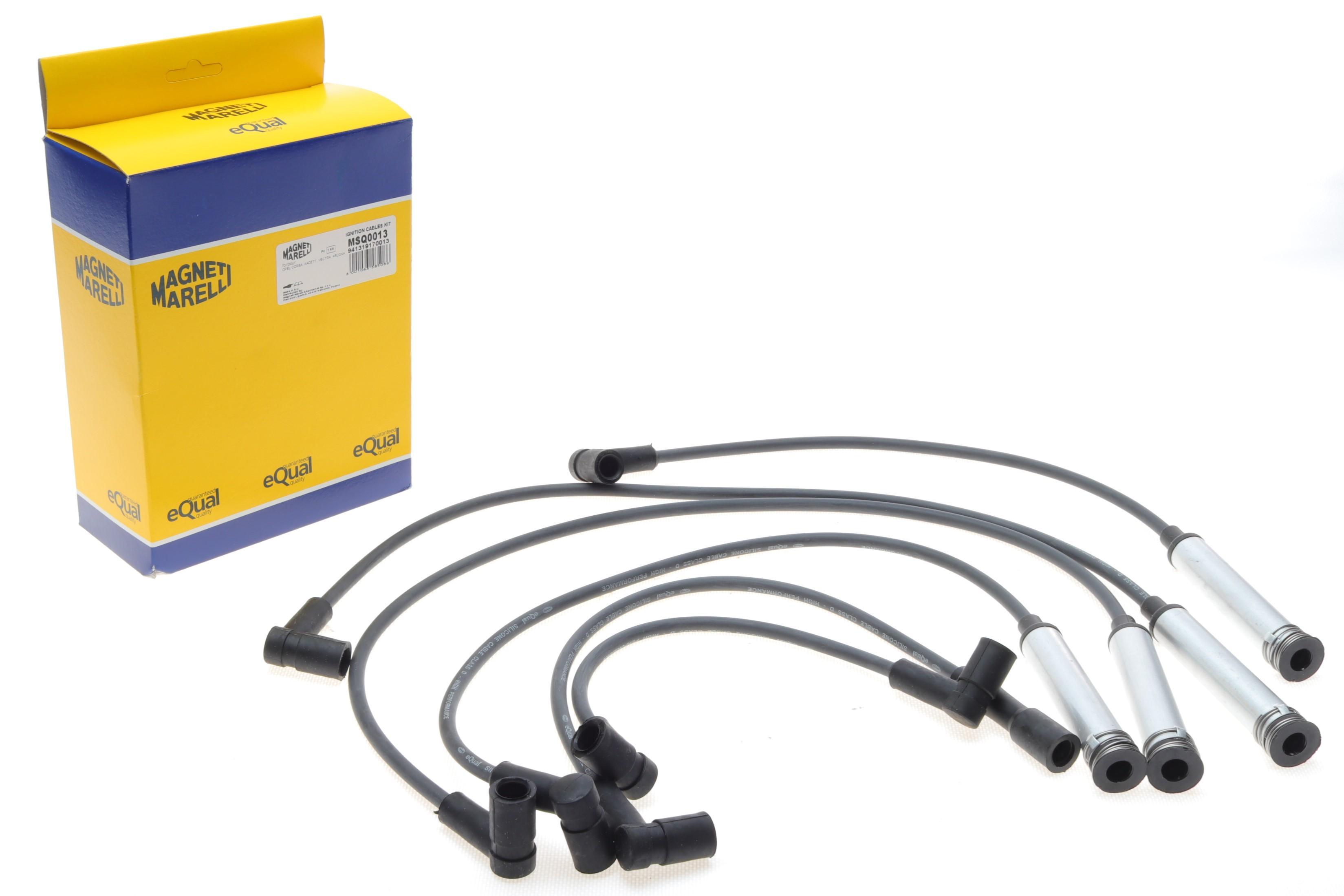 Проводи запалювання Opel Astra/Corsa/Kadett/Omega/Vectra 91-98 (к-кт) (високовольтні) (MSQ0013)