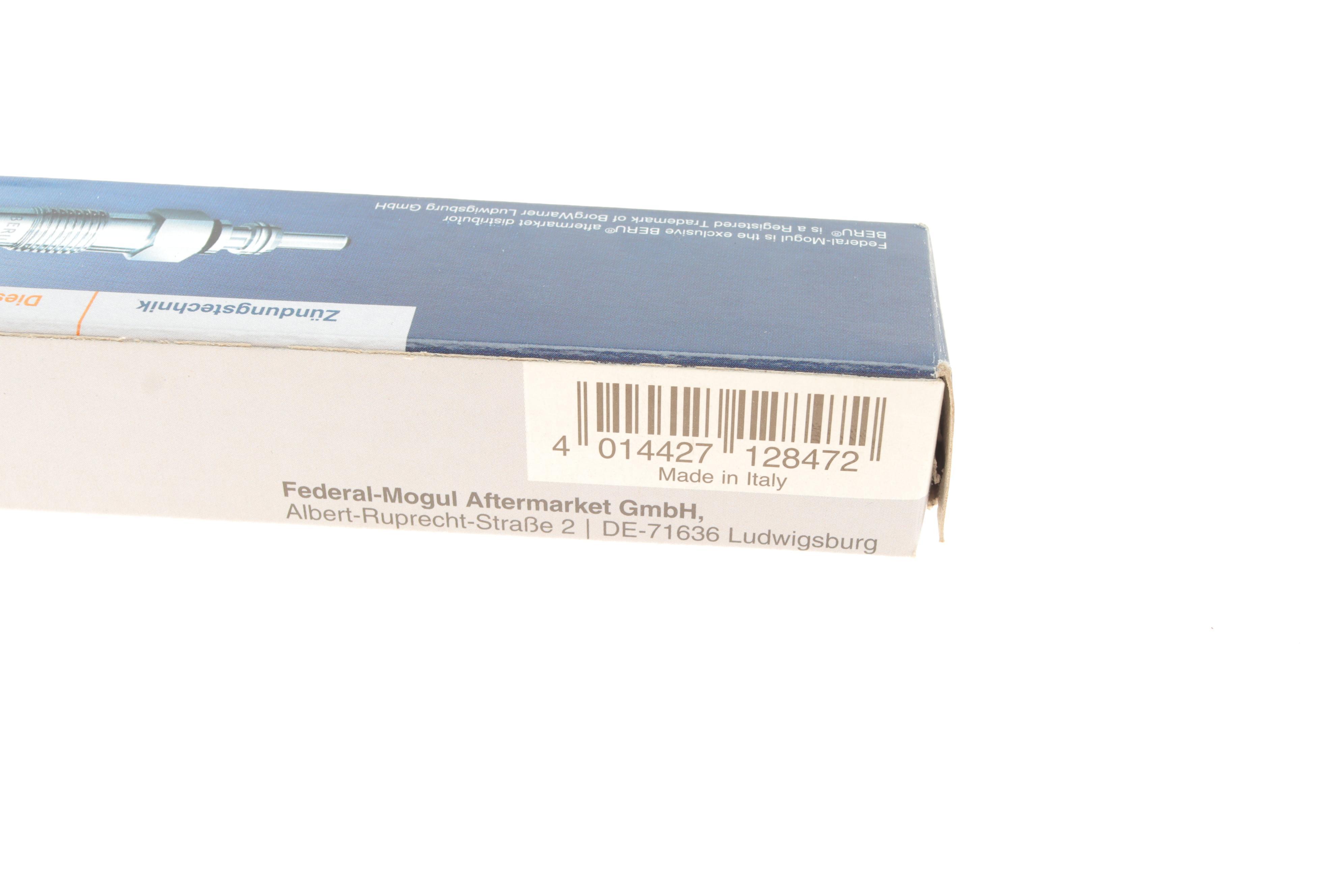 Свічка розжарювання Renault Master 3.0CDI 03- (11V)