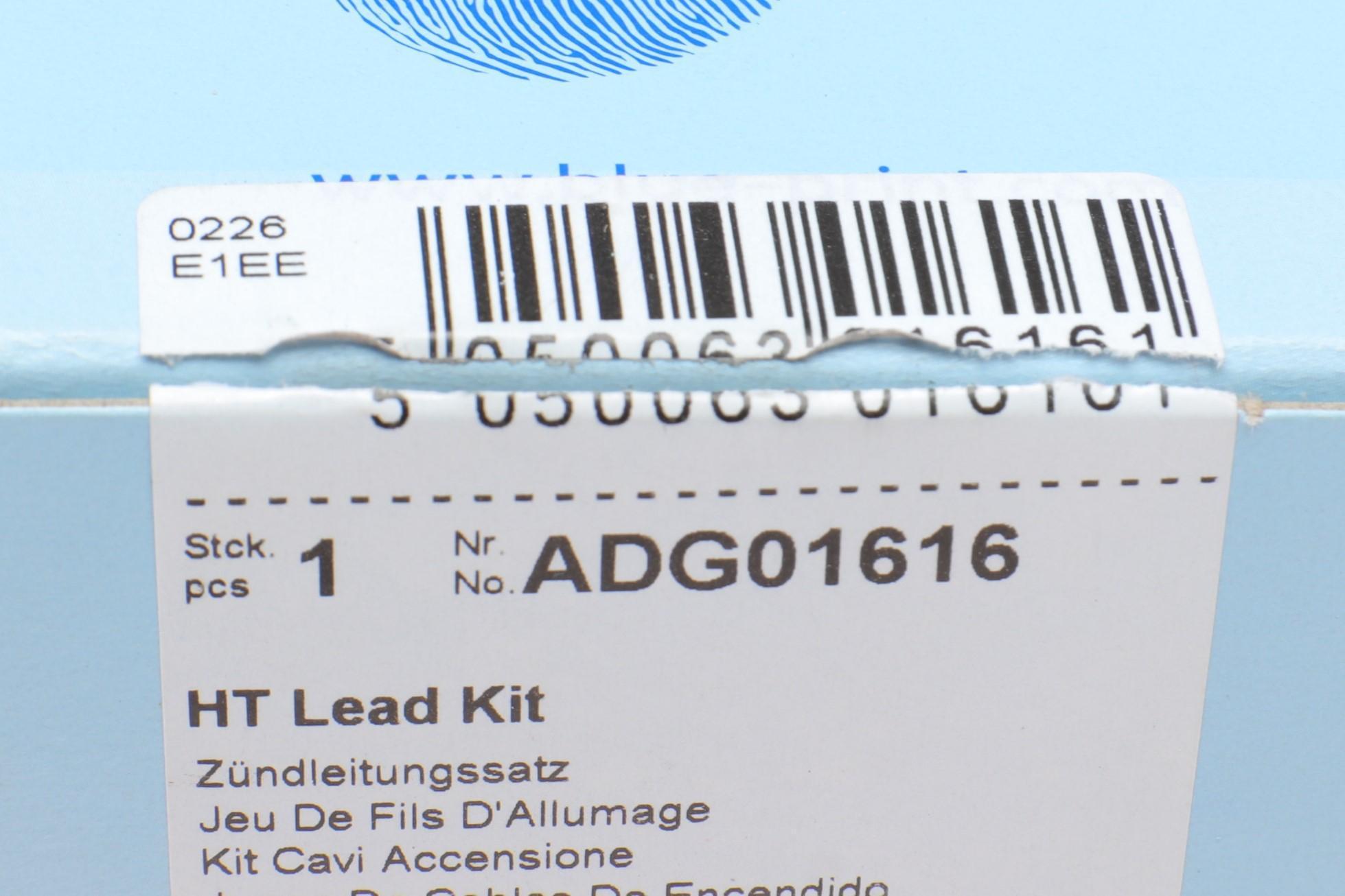 Проводи запалювання Hyundai Accent/Kia Rio 1.4-1.6 94- (к-кт)