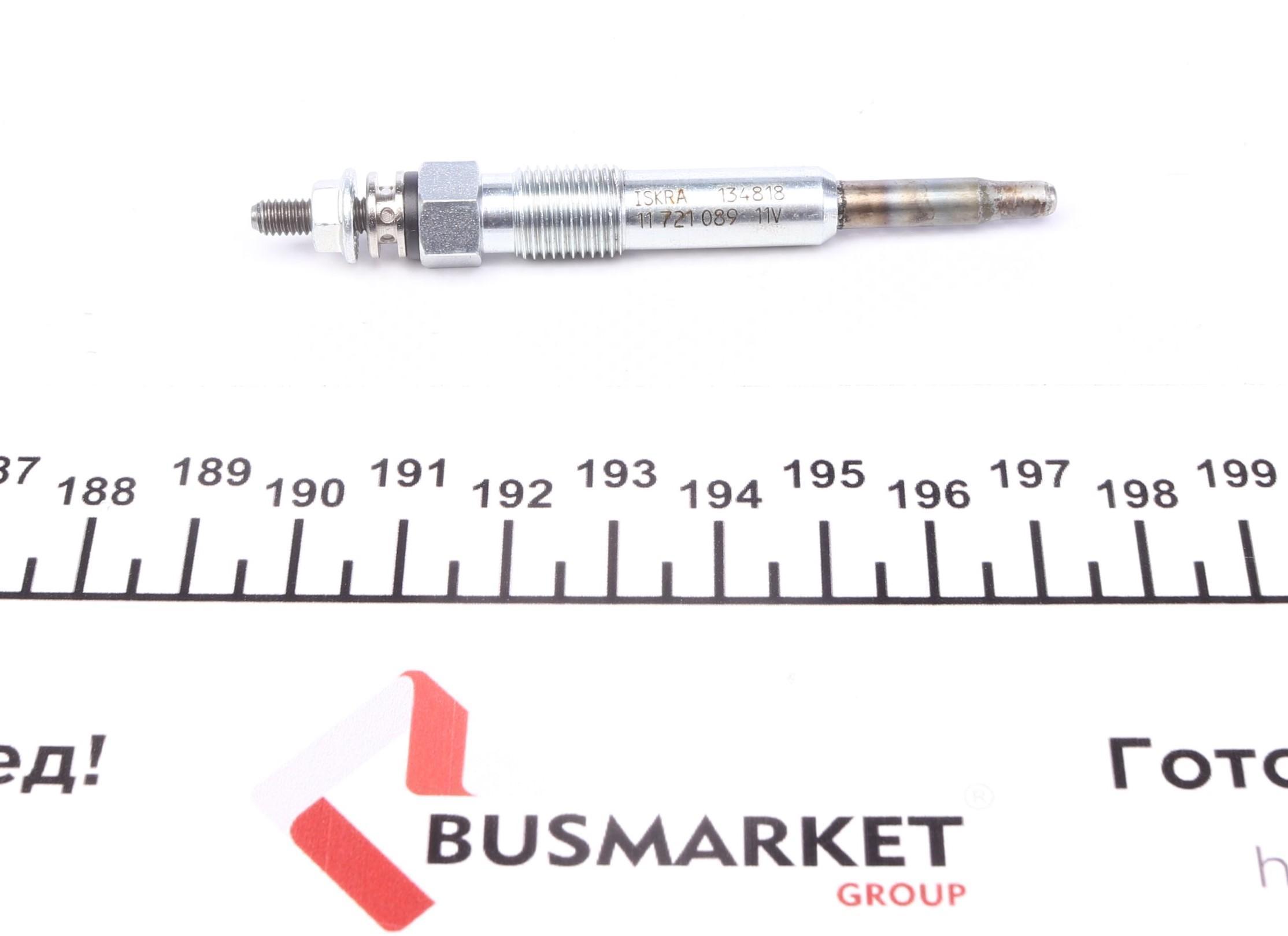 Свічка розжарювання Renault/Volvo 1.9-2.2 DI/DT/DTI/SDI 11V (M10x1/4s)