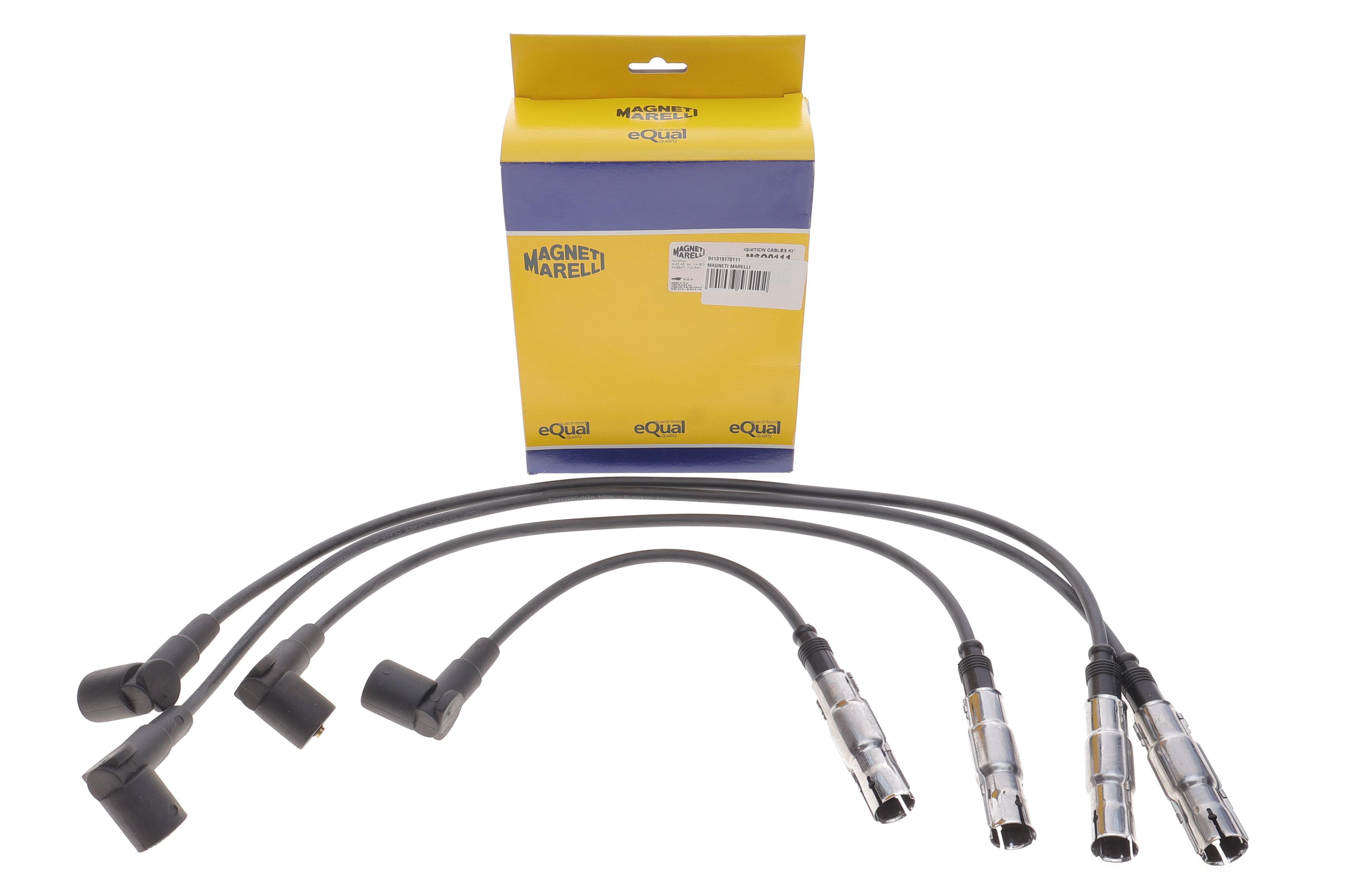 Проводи запалювання VW Passat 1.6-2.0 00-05 (к-кт) (високовольтні) (MSQ0111)