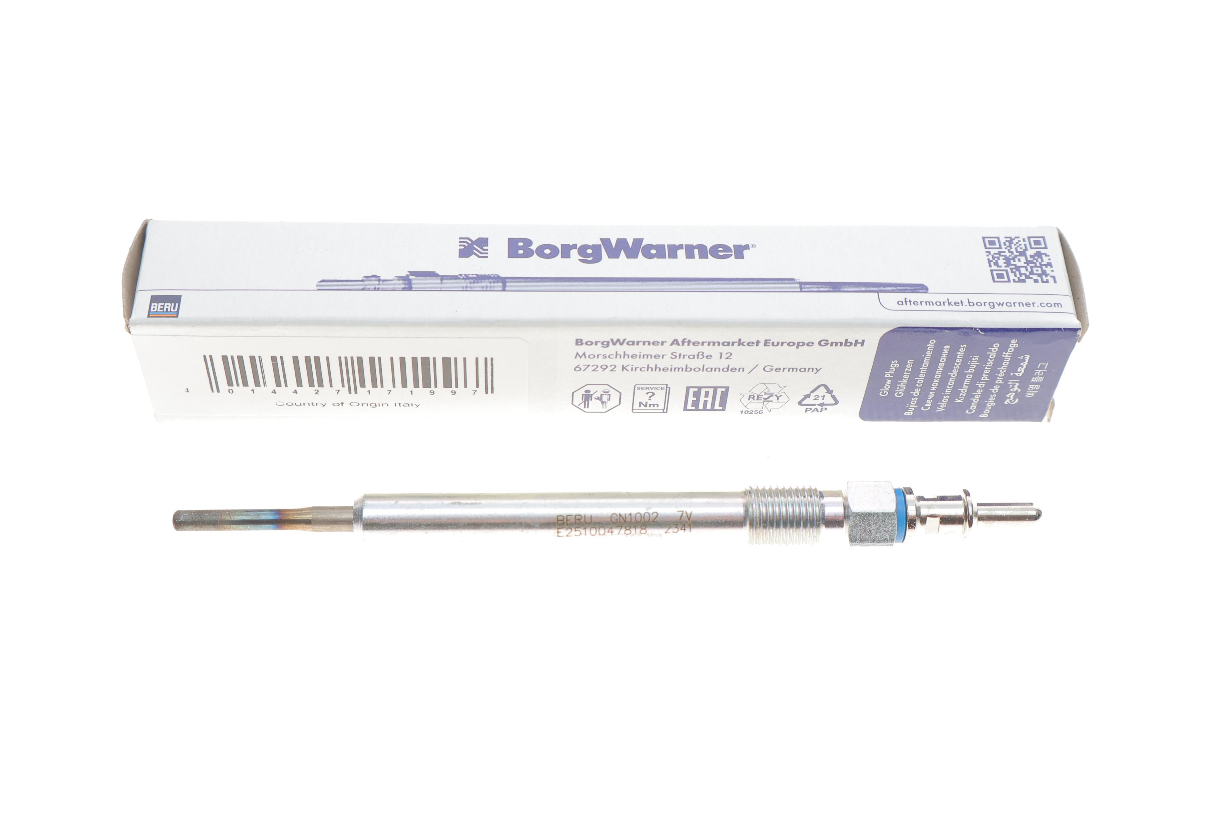 Свічка розжарювання MB C-сlass (W204)/E-сlass (W211) 2.2CDI 06- (7V) (M10x1.0)