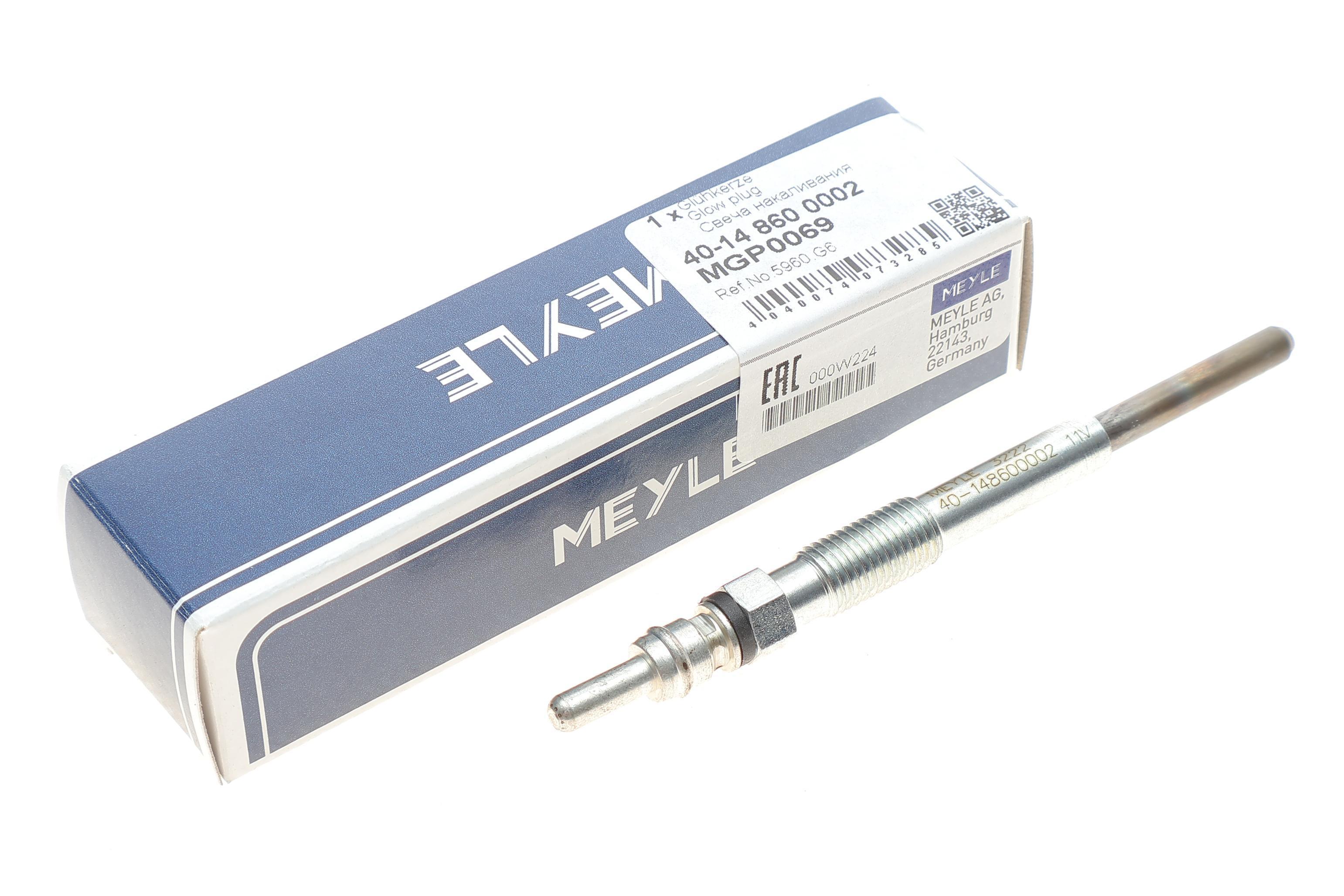 Свічка розжарювання Peugeot 407/Citroen C5 2.2HDi 06- (11V)