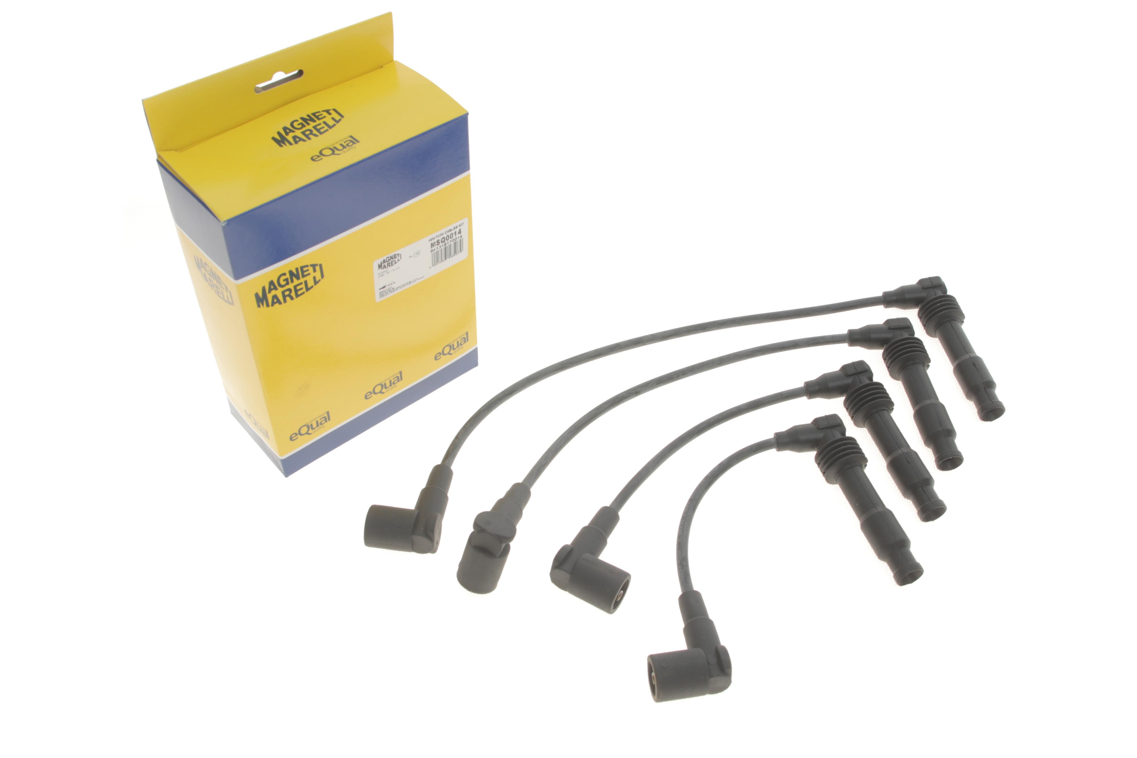 Проводи запалювання Opel Astra F 93-01/Vectra A/B 1.8-2.0 i 16V 92-00 (к-кт) (MSQ0014)