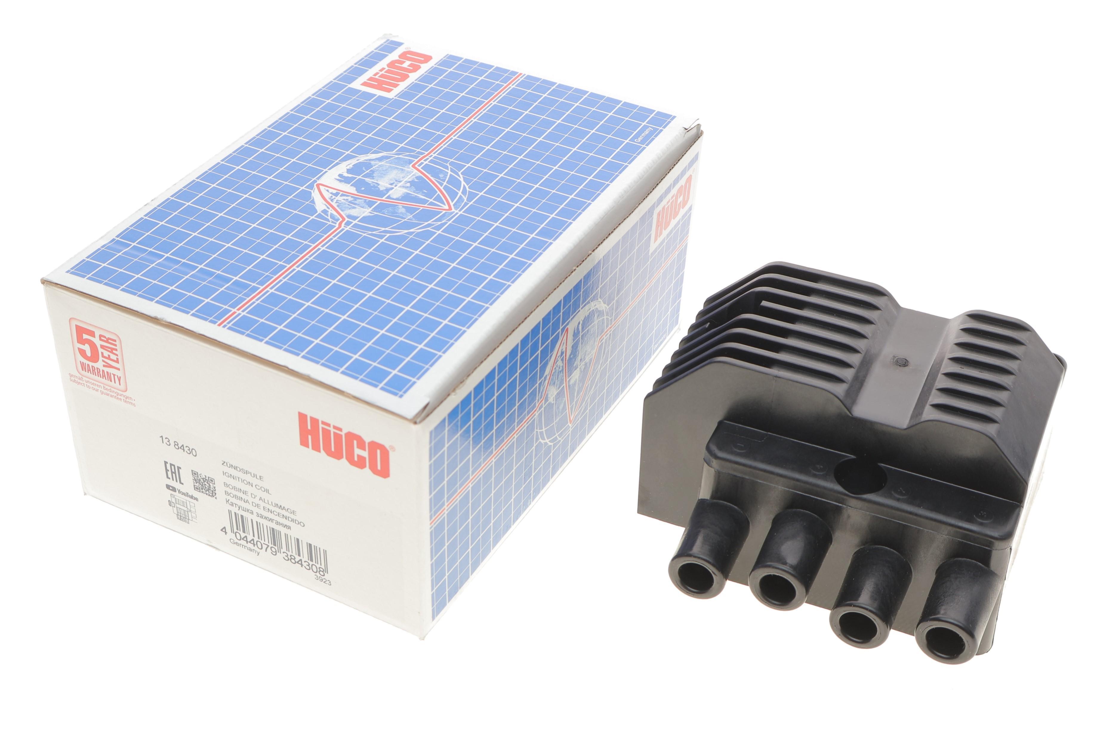 Котушка запалення Opel Combo/Vectra B 1.2-1.6 93-02 (HÜCO)