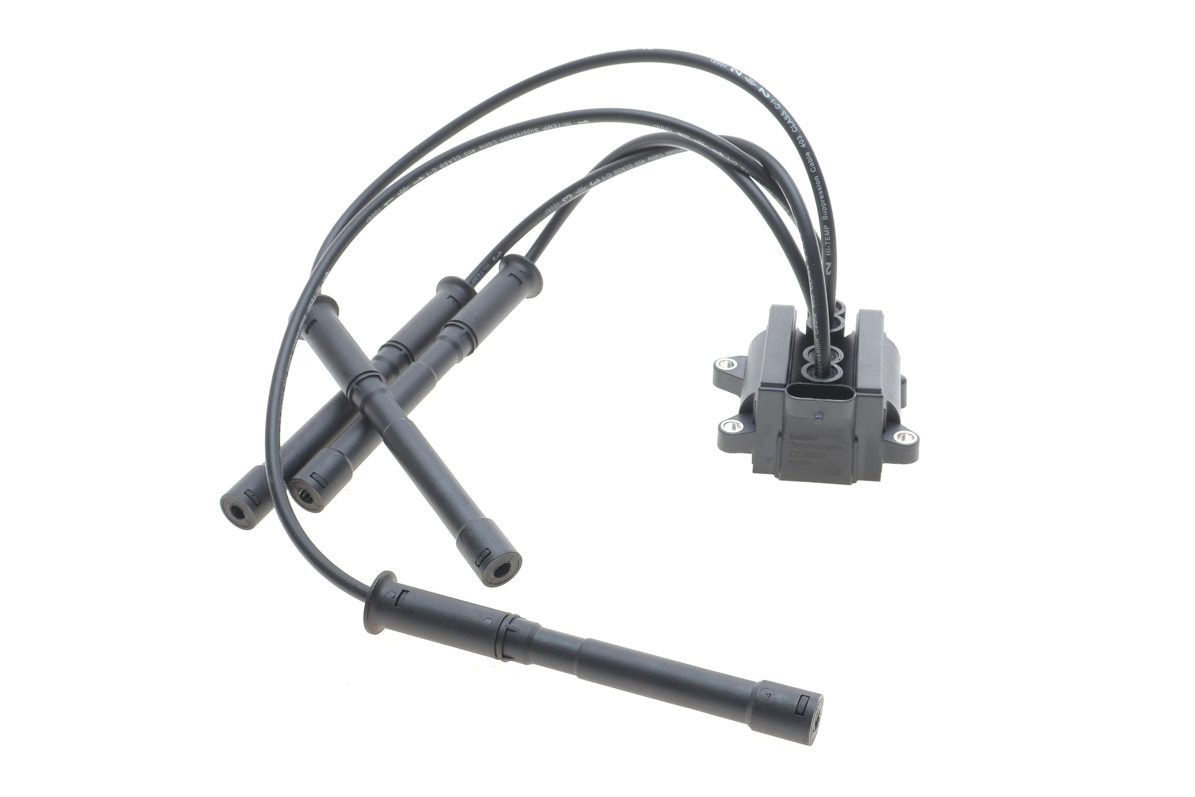 Котушка запалювання Renault Kangoo 1.2 16V 01- (к-кт) (+ проводи запалювання)