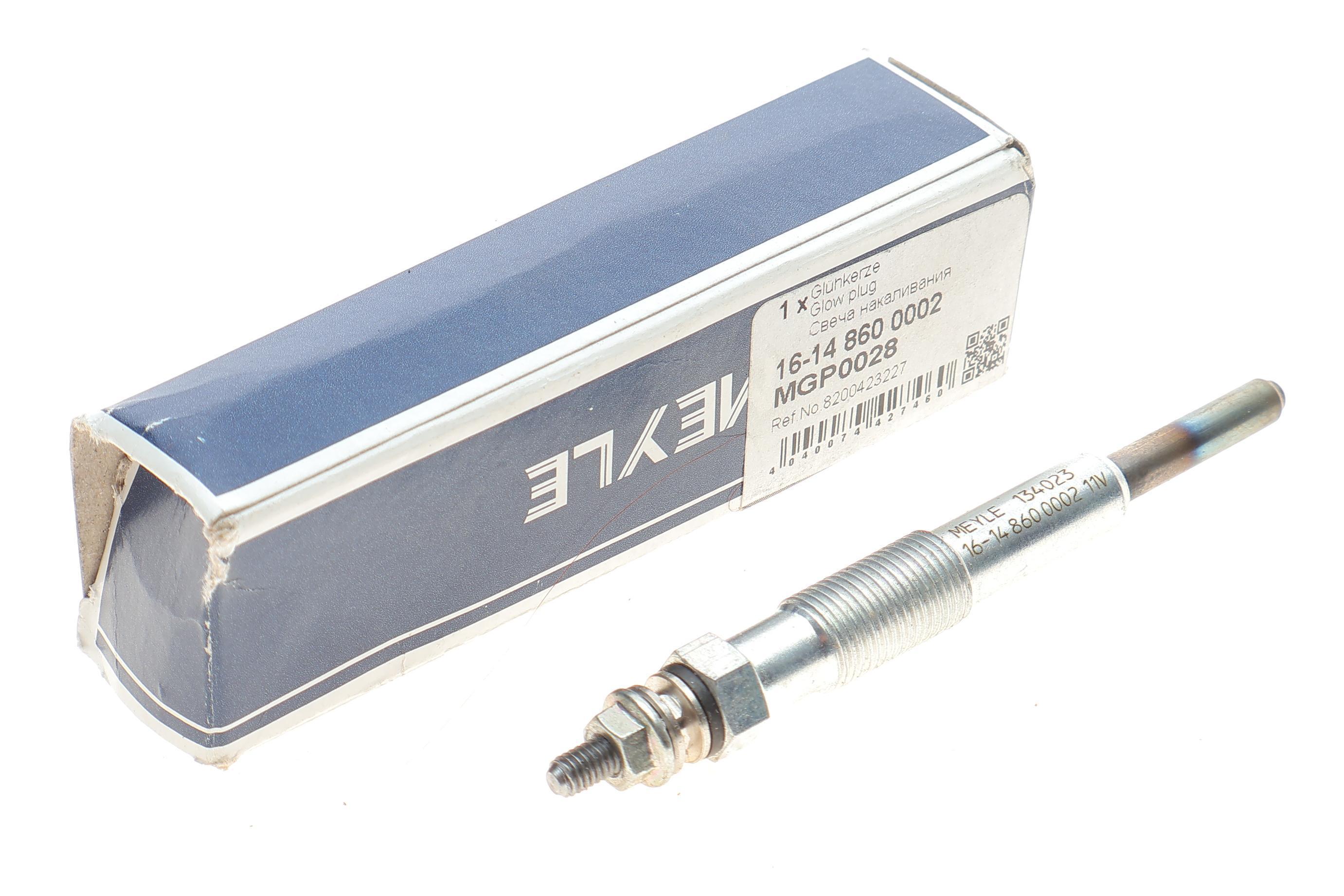 Свічка розжарювання Renault Kangoo 1.9D 97- (під закрутку)