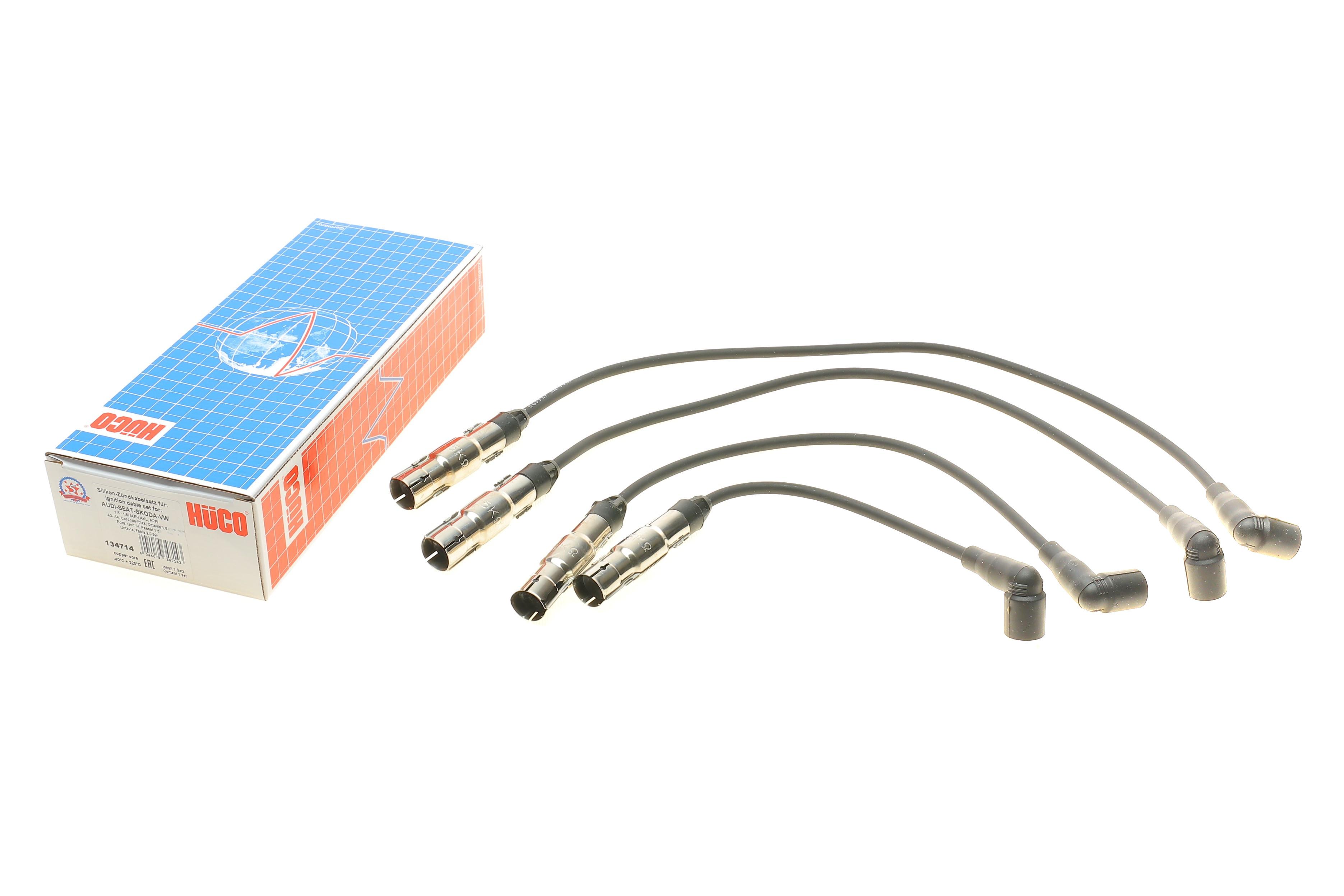 Проводи запалювання VW Golf IV 1.6i 97-04 (к-кт) (HÜCO)