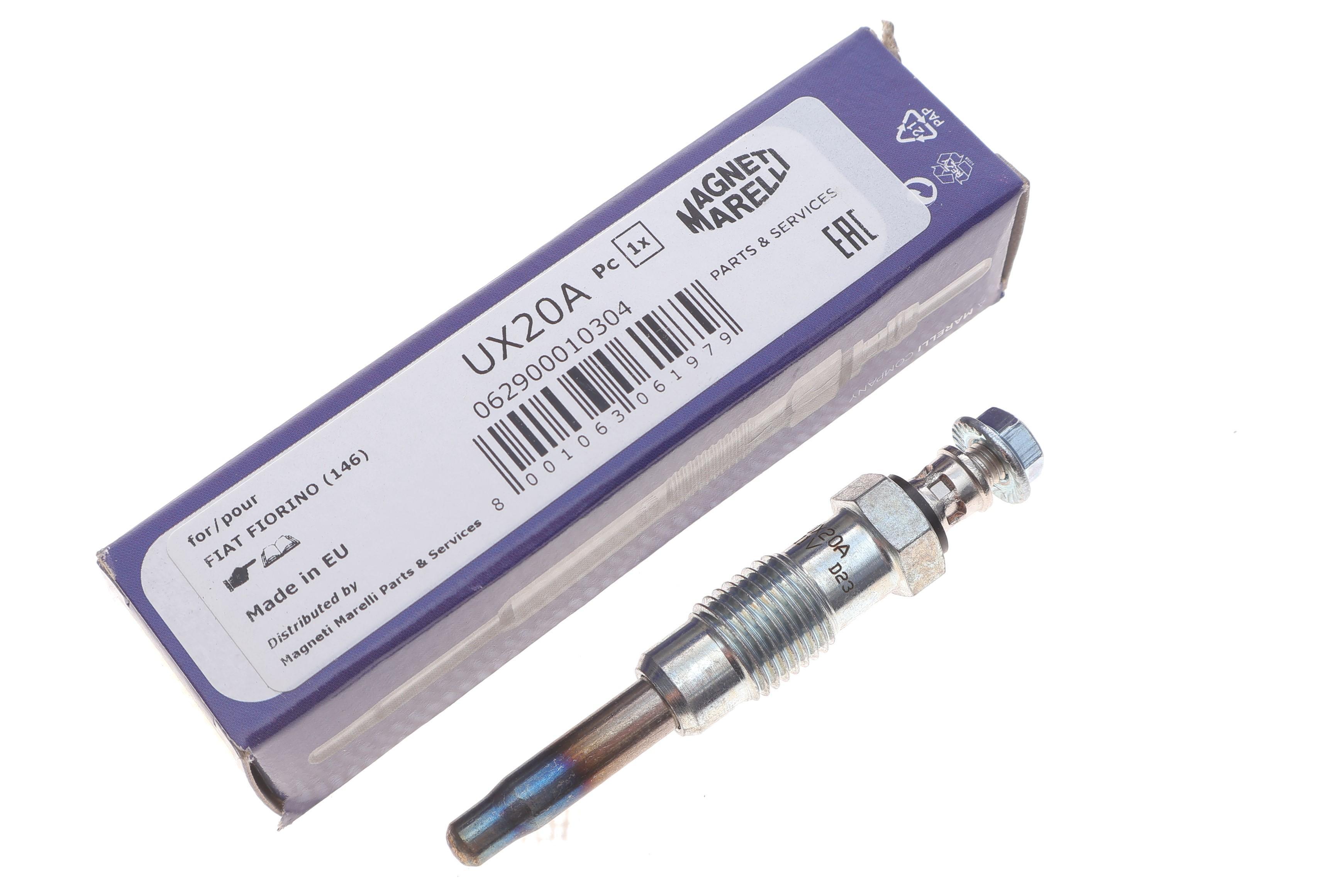 Свічка розжарювання Citroen Jumper/Fiat Scudo/Peugeot Partner 1.9/2.5 D/TD -98 (UX20A)