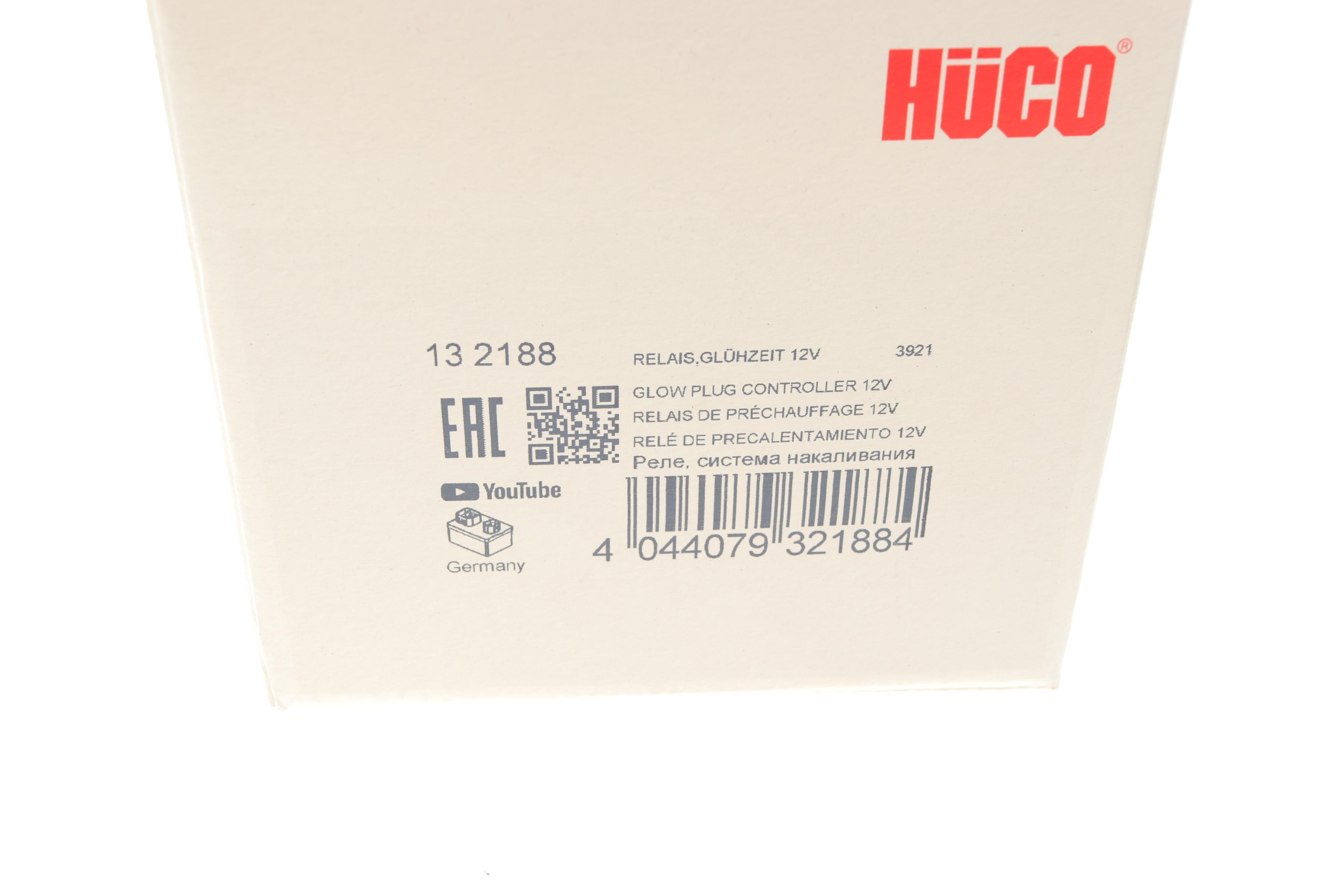 Реле свічок розжарювання Opel Combo 1.6/2.0CDTI 12- (HÜCO)