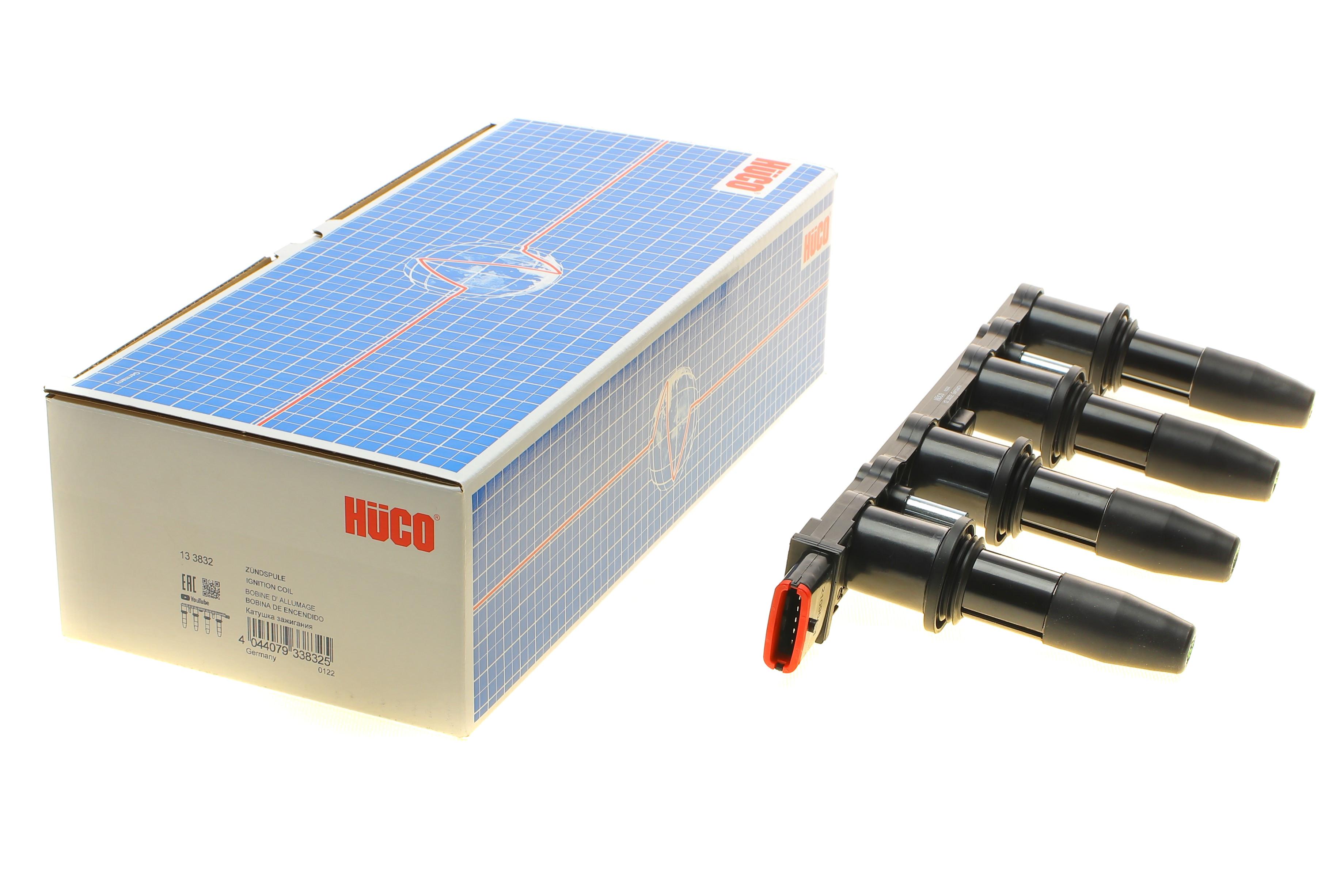 Котушка запалювання Opel Astra/Zafira 1.6-1.8 05- (HÜCO)