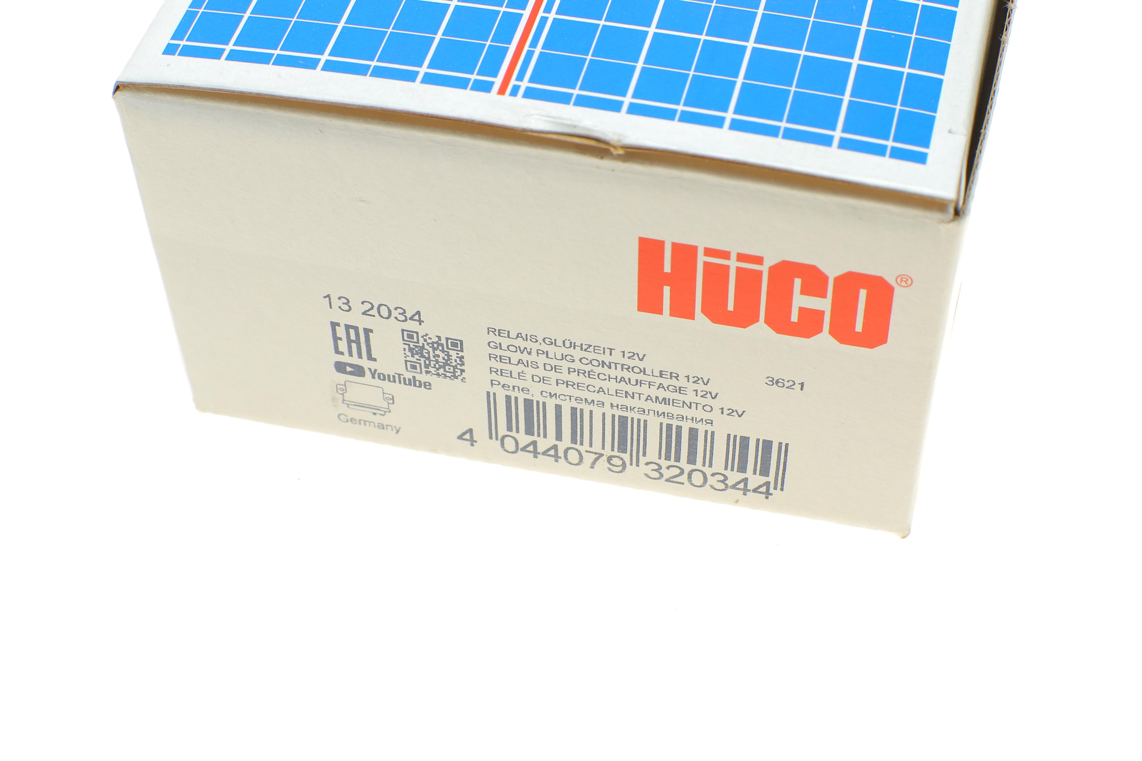 Реле свічок розжарювання MB 124 2.0D 85-93 (OM601) (HÜCO)