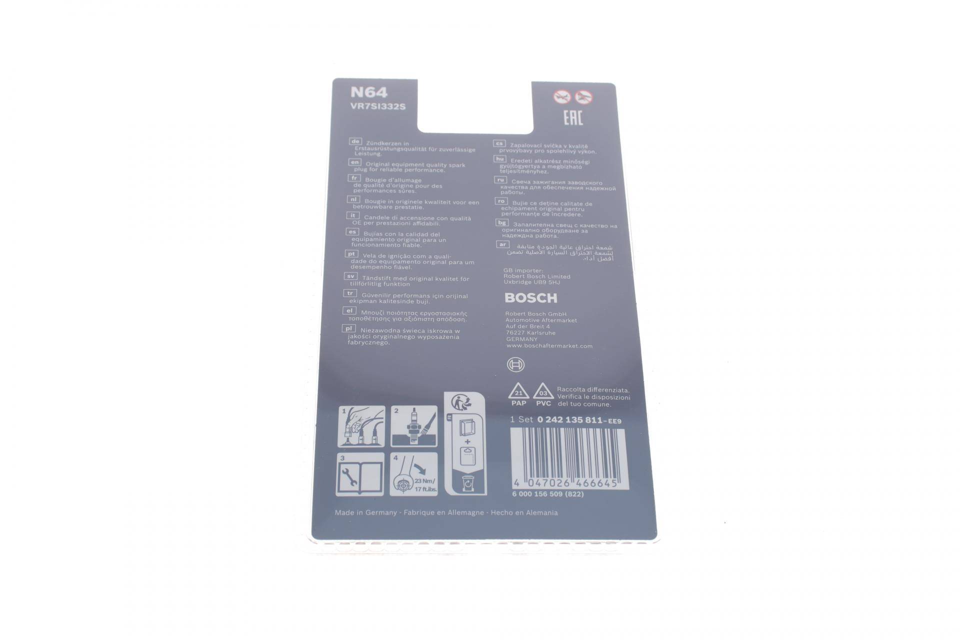 (К-кт 4 шт) Свічка запалювання Renault Captur 0.9 TCe 13-/Megane 1.2TCe 13-