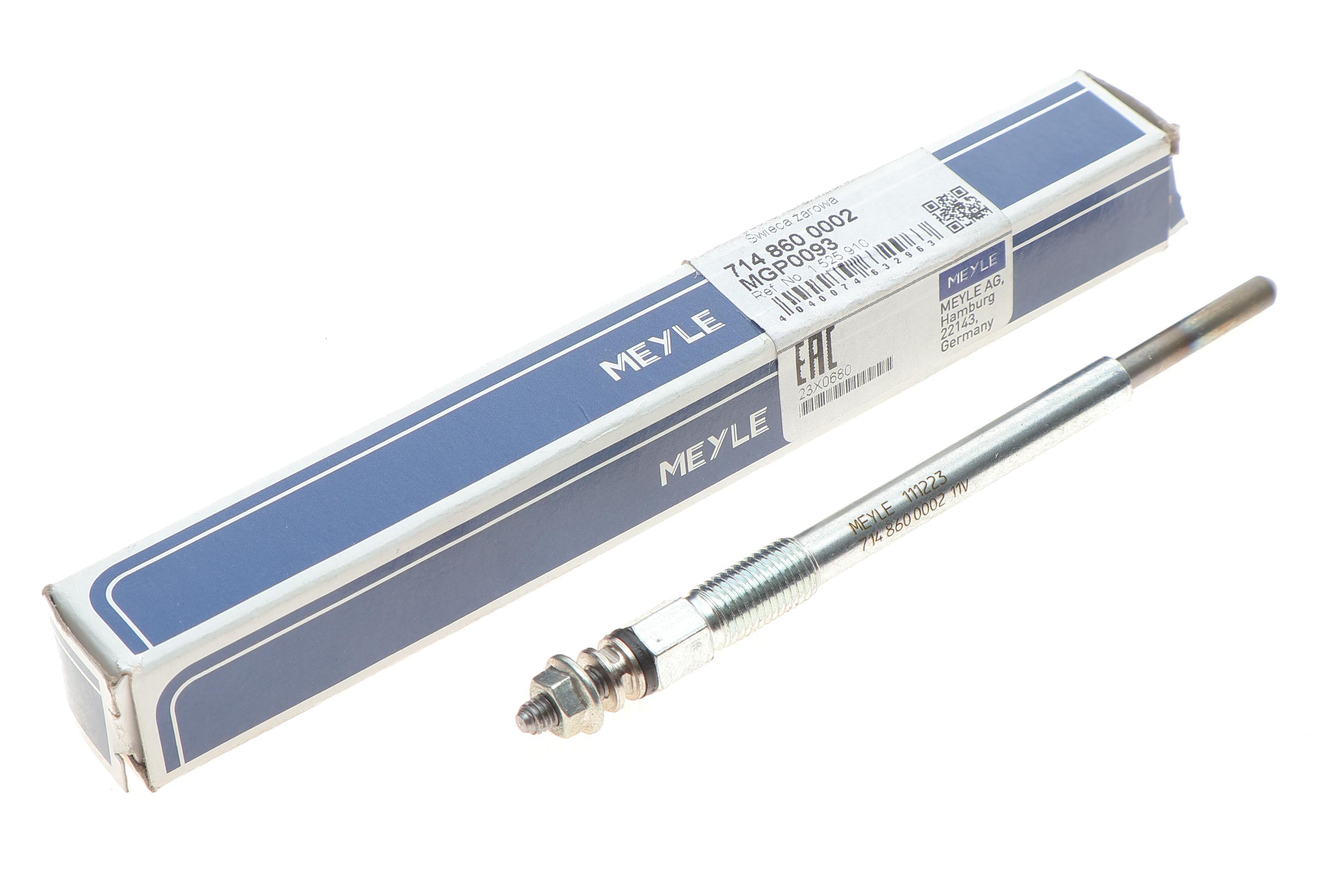 Свічка розжарювання Citroen Berlingo/Peugeot Partner 1.6HDI 05- (11V)