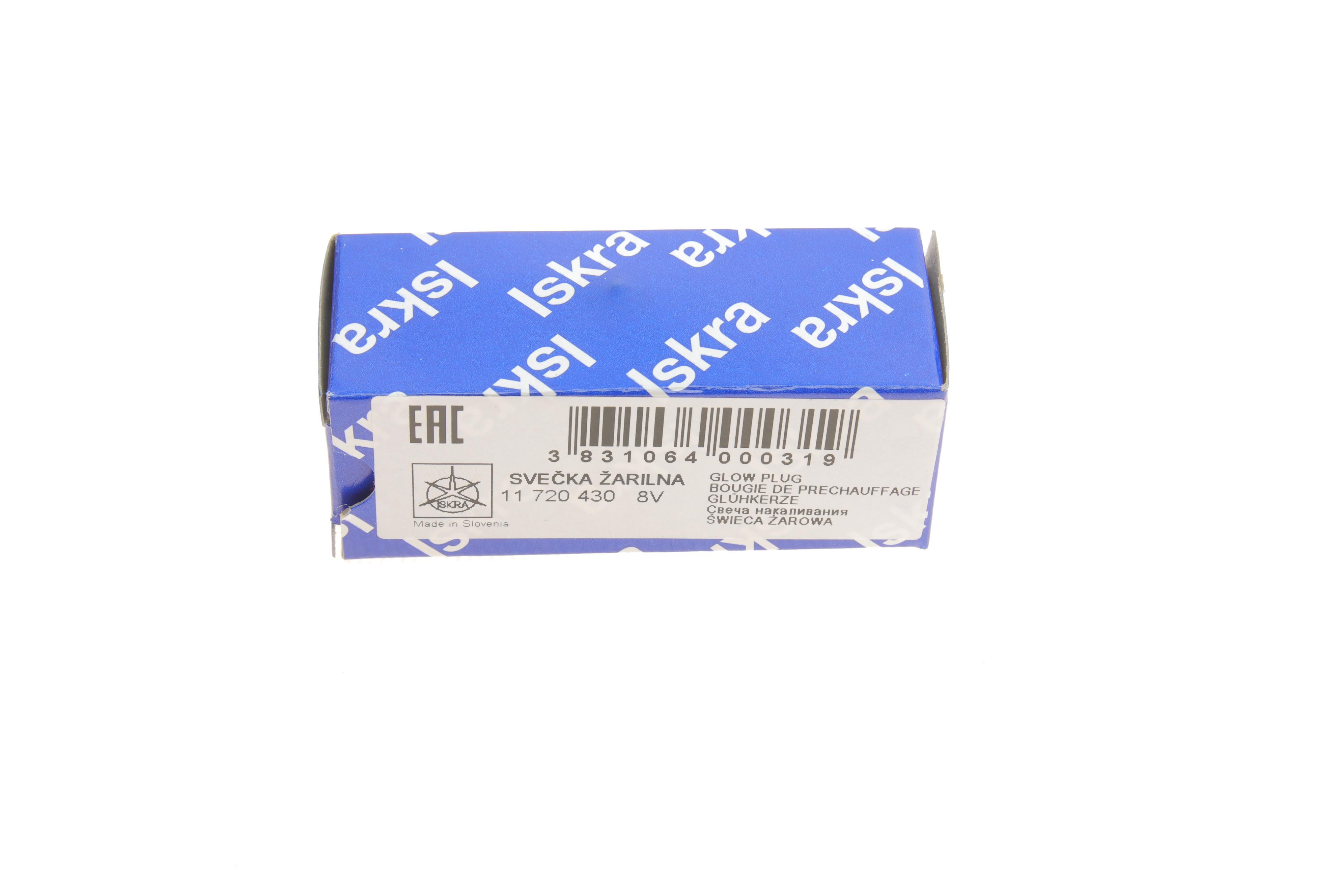 Свічка розжарювання Ford Transit 2.5D/TD 94-00 (8V) (M22x1.5)