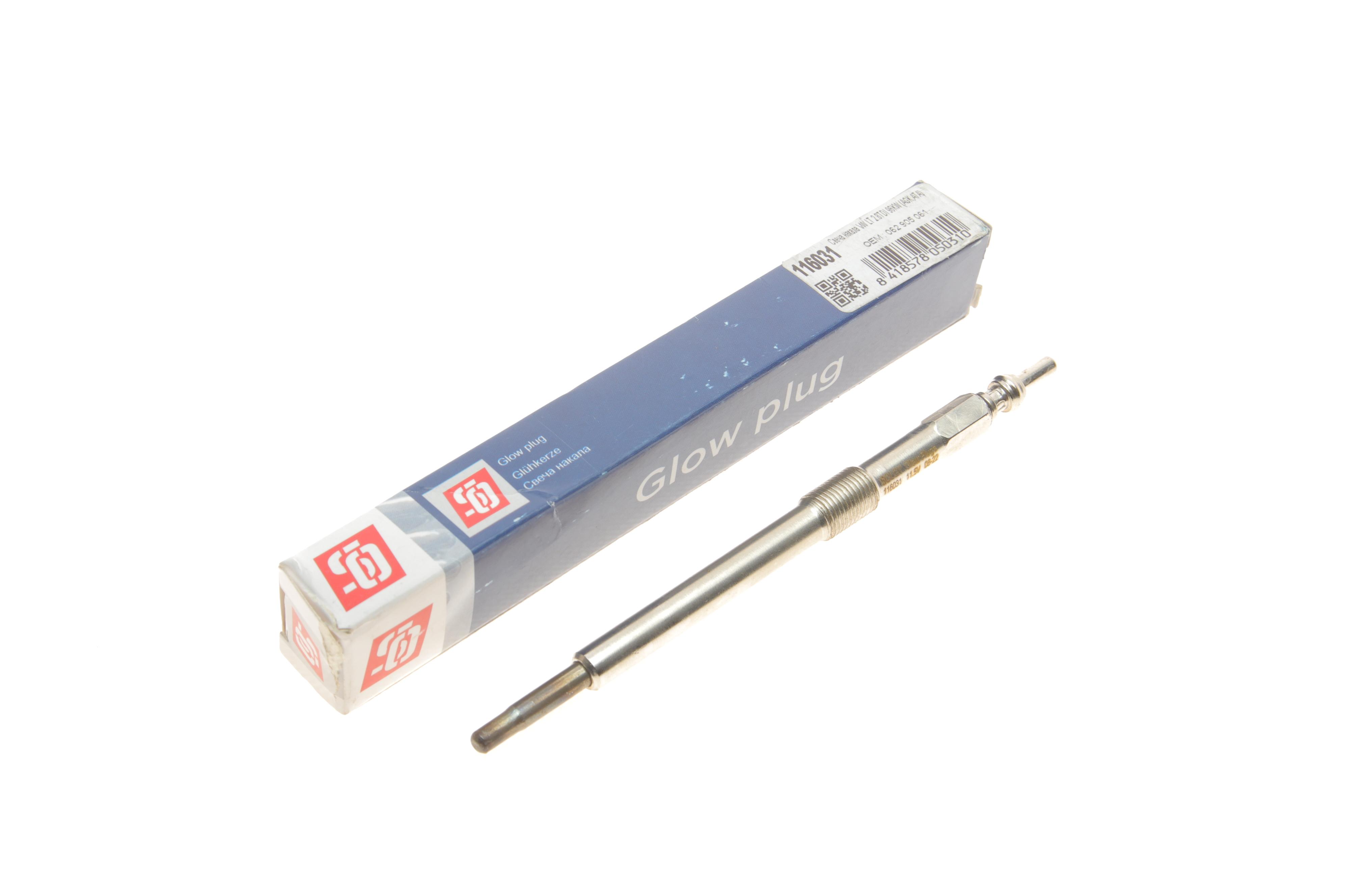 Свічка розжарювання VW LT 2.8TDI (96KW) (AGK,ATA)