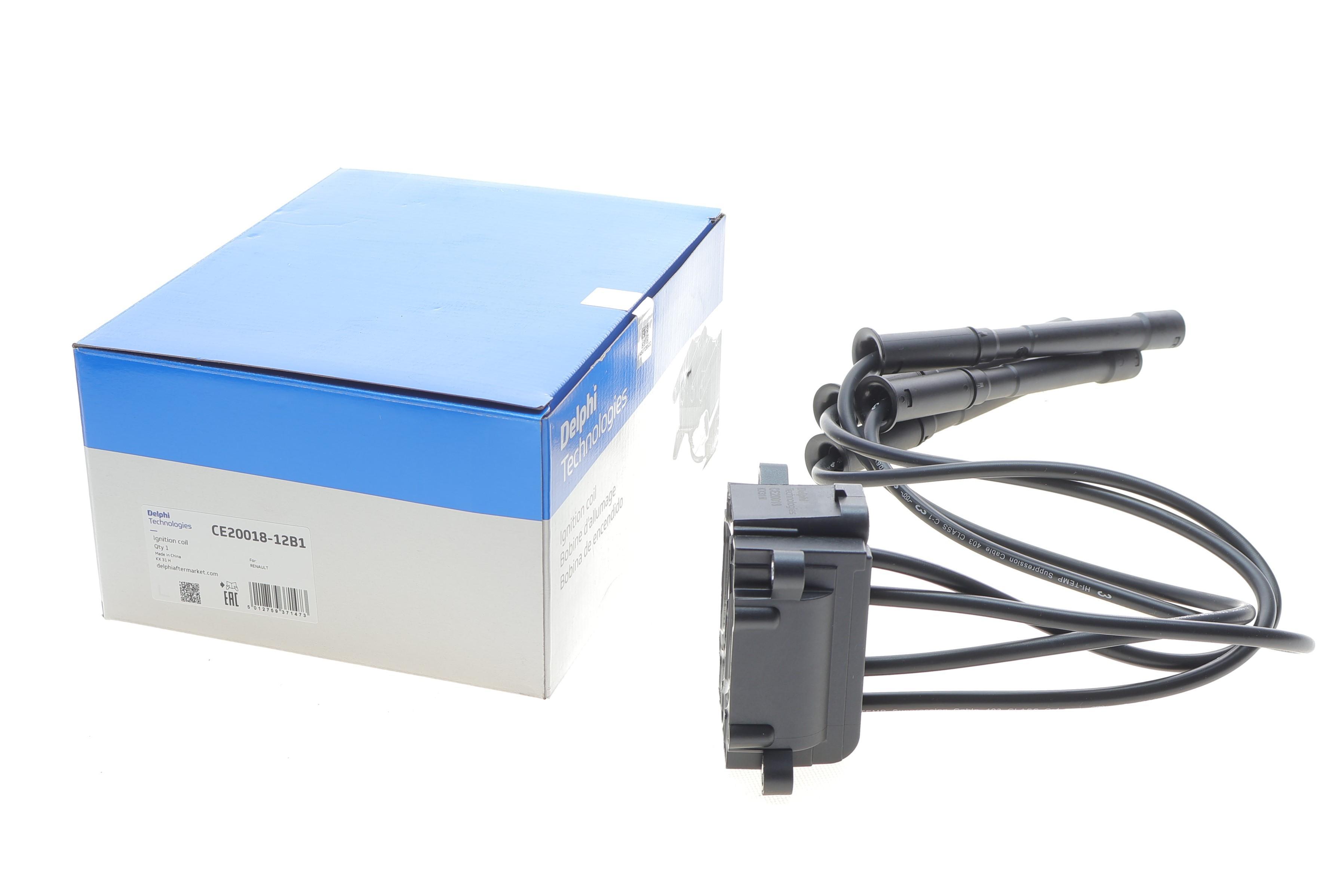 Котушка запалювання Renault Kangoo 1.2 16V 01- (+ проводи запалювання)