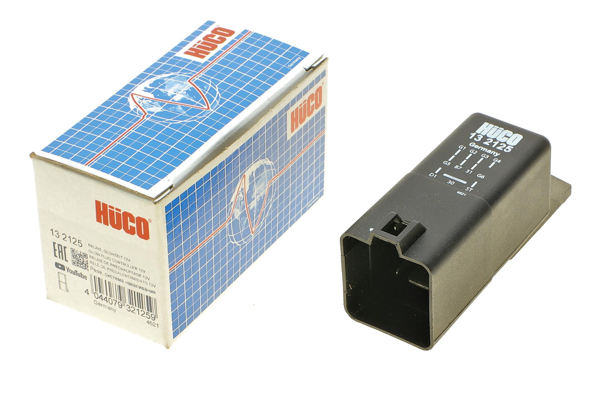 Реле свічок розжарювання VW Crafter 2.5TDI 06-13 (HÜCO)