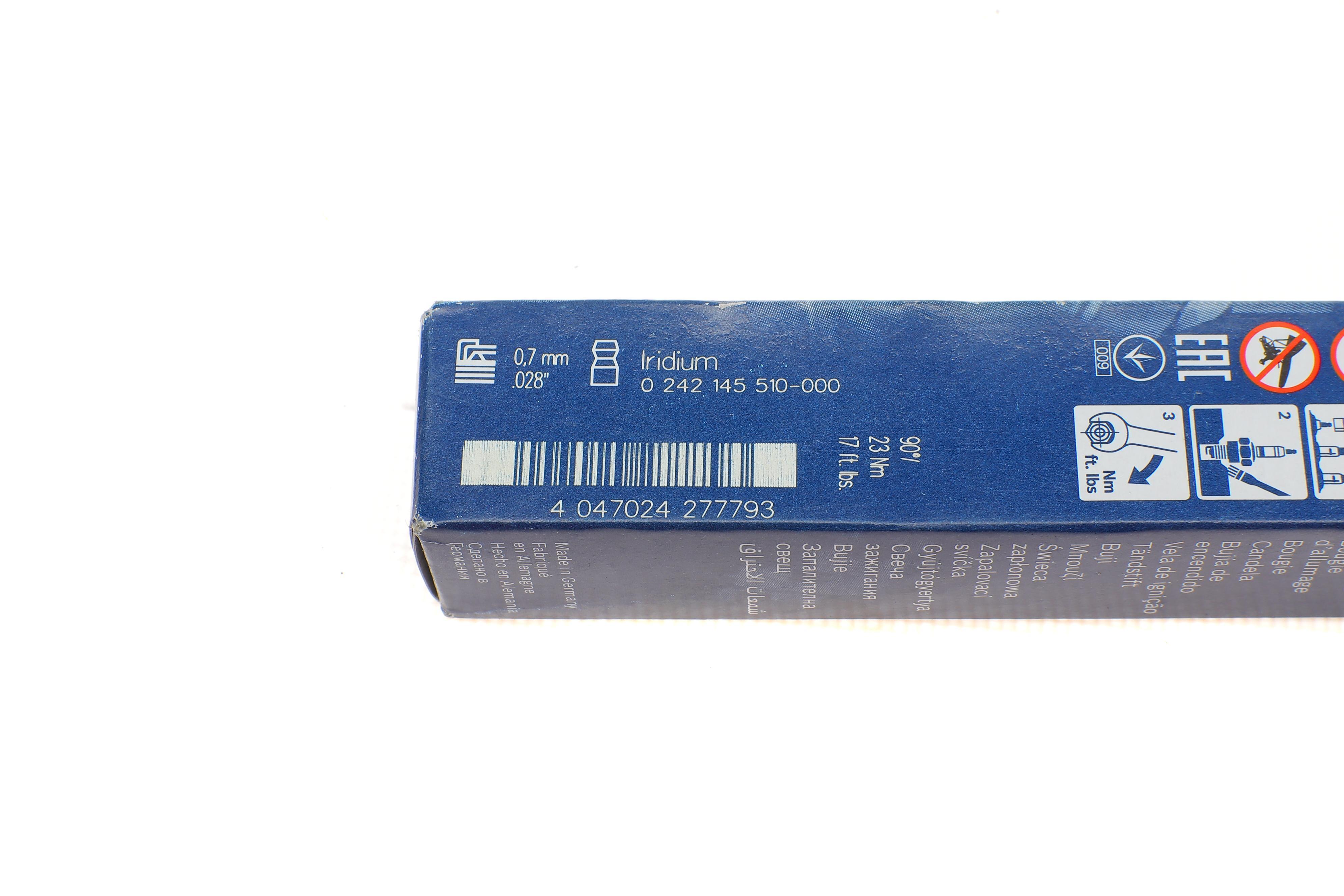 Свічка запалювання MB C-class (W203/W204) 02-14