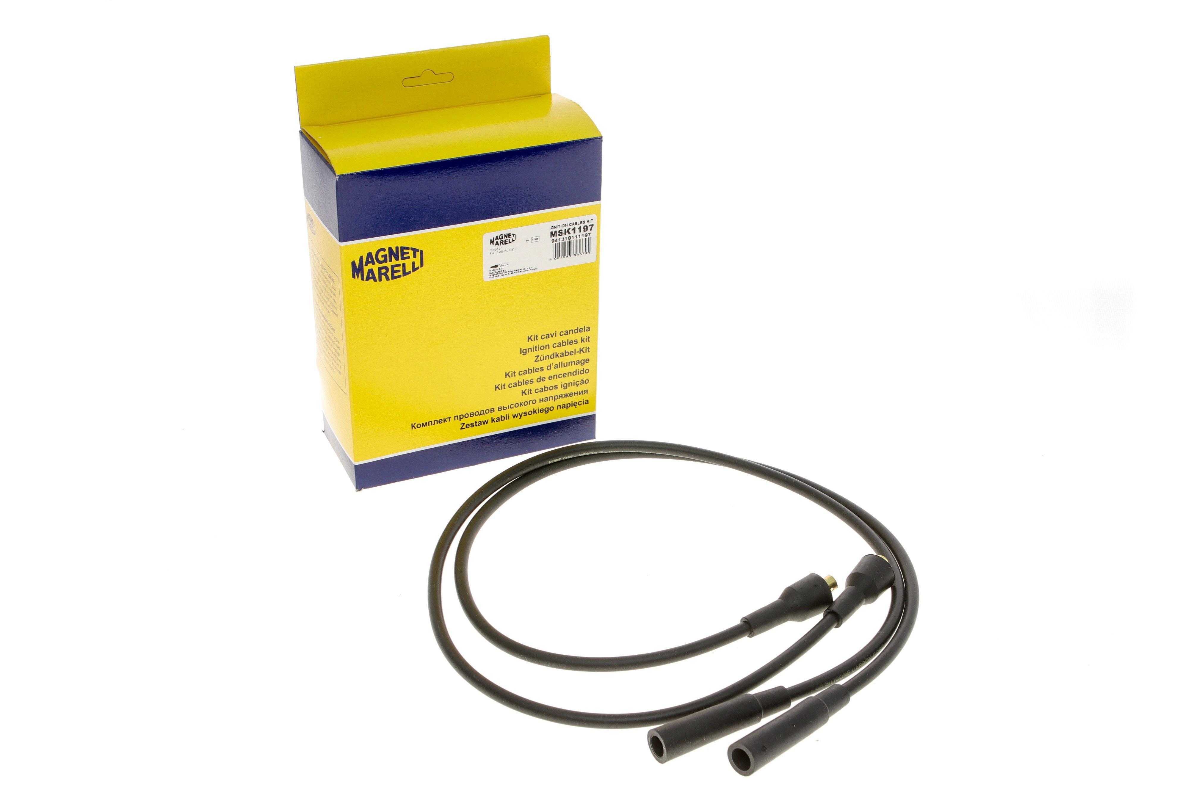 Проводи запалювання Fiat 126 -00 (к-кт) (високовольтні)