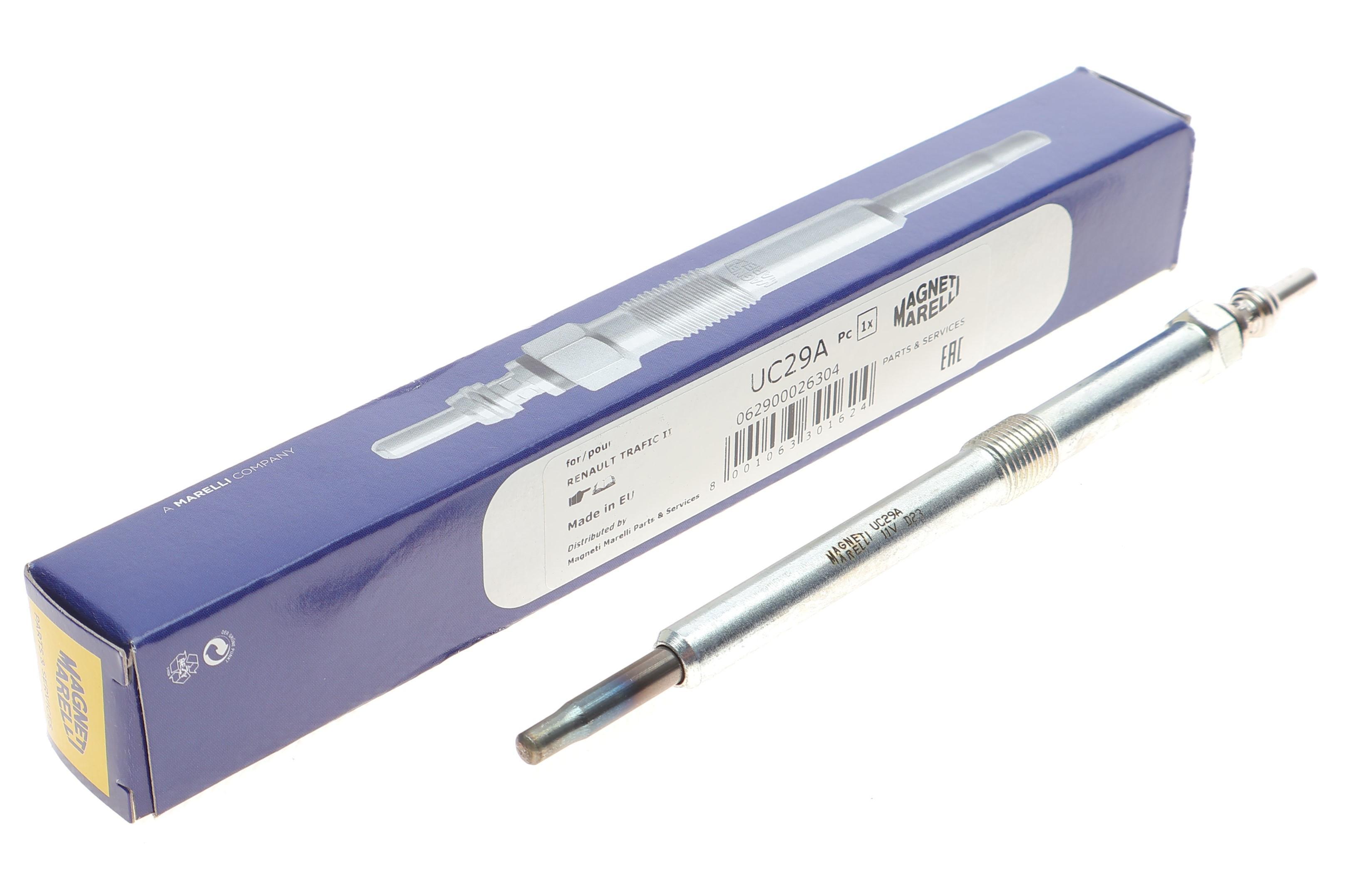 Свічка розжарювання Renault Master/Trafic 2.5dCi (UC29A)