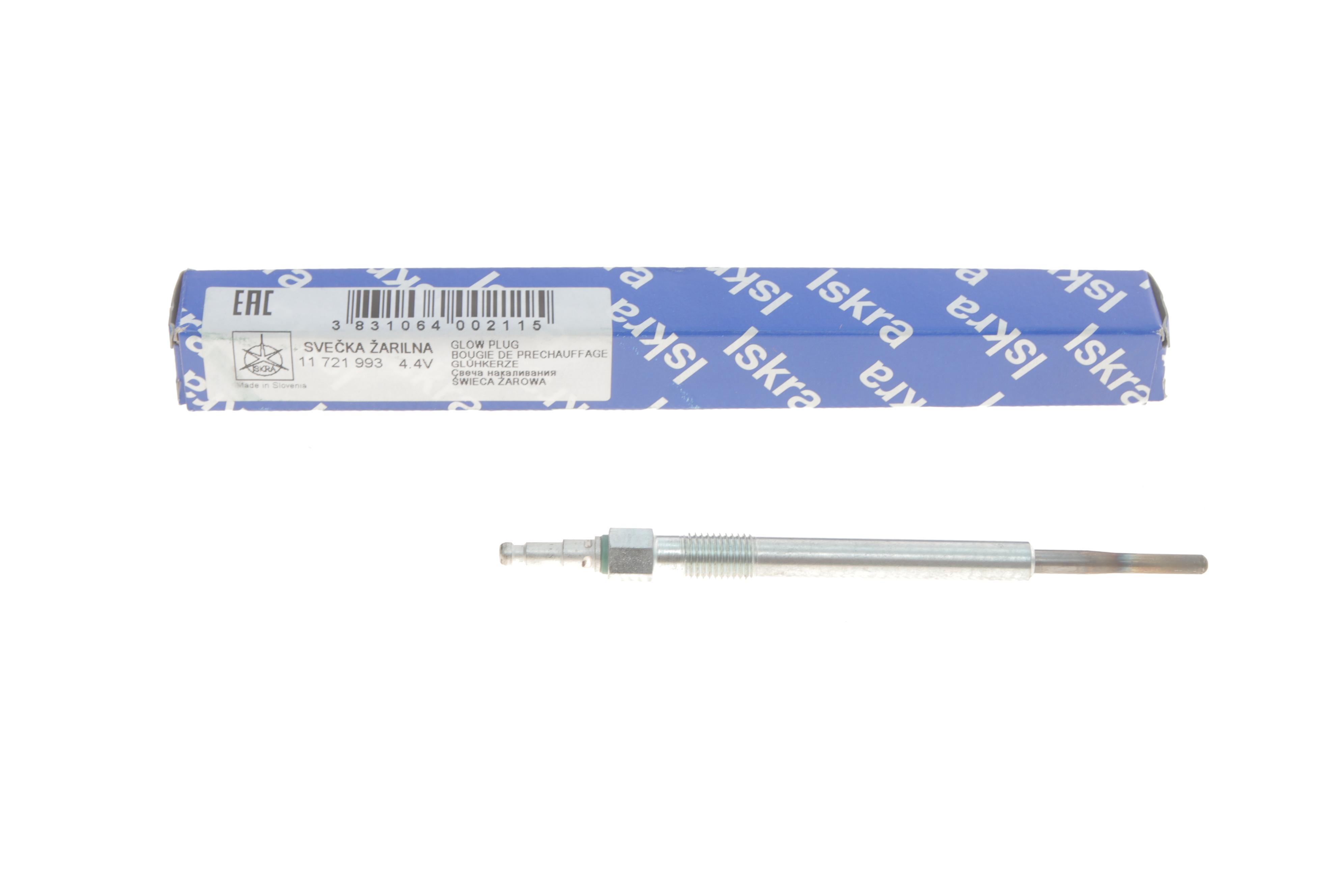 Свічка розжарювання VW Caddy III 2.0SDI/TDI 04- (4,4V) M8x1.0