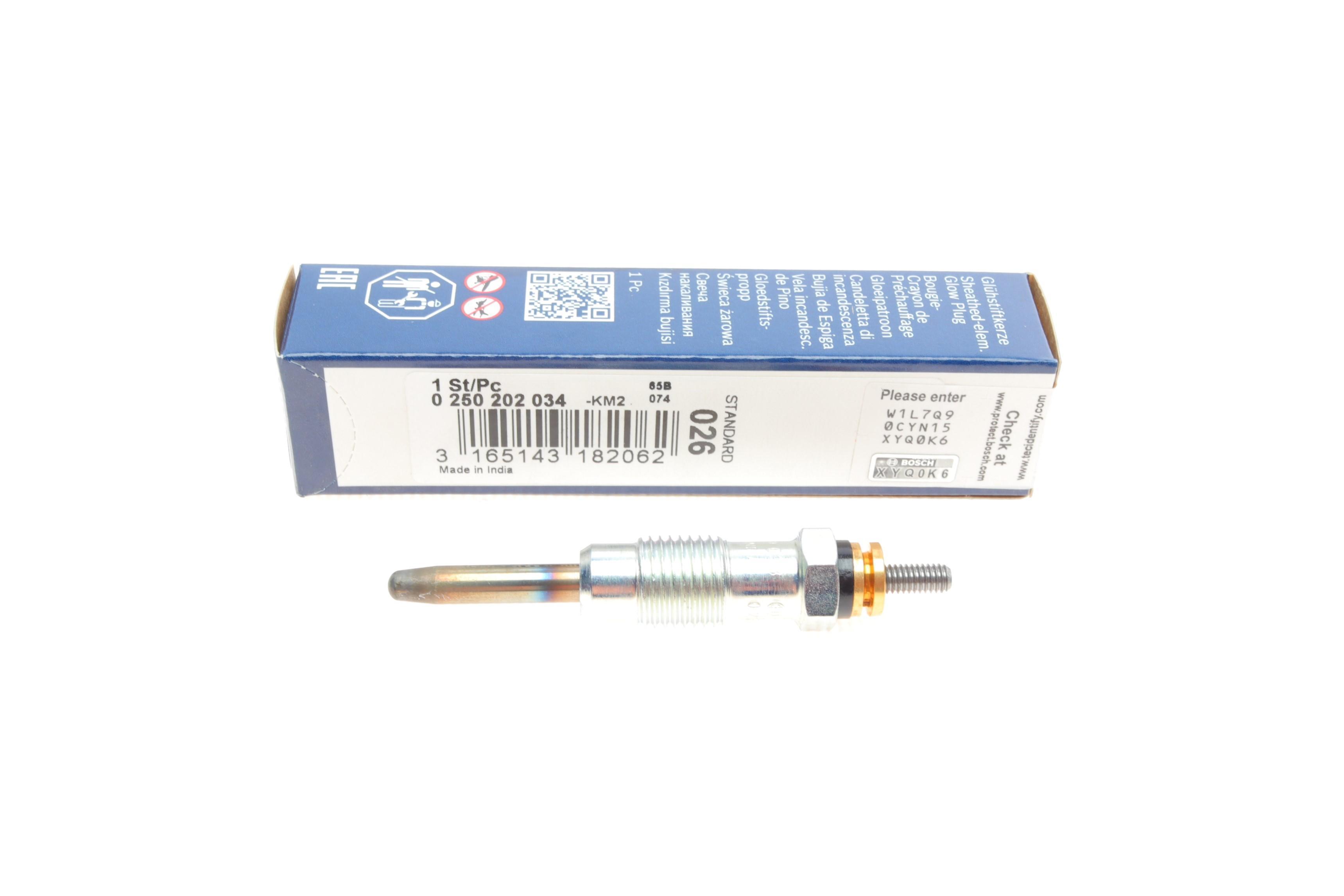 Свічка розжарювання MB 123 (OM617)/E-class (W124) (OM601) -95