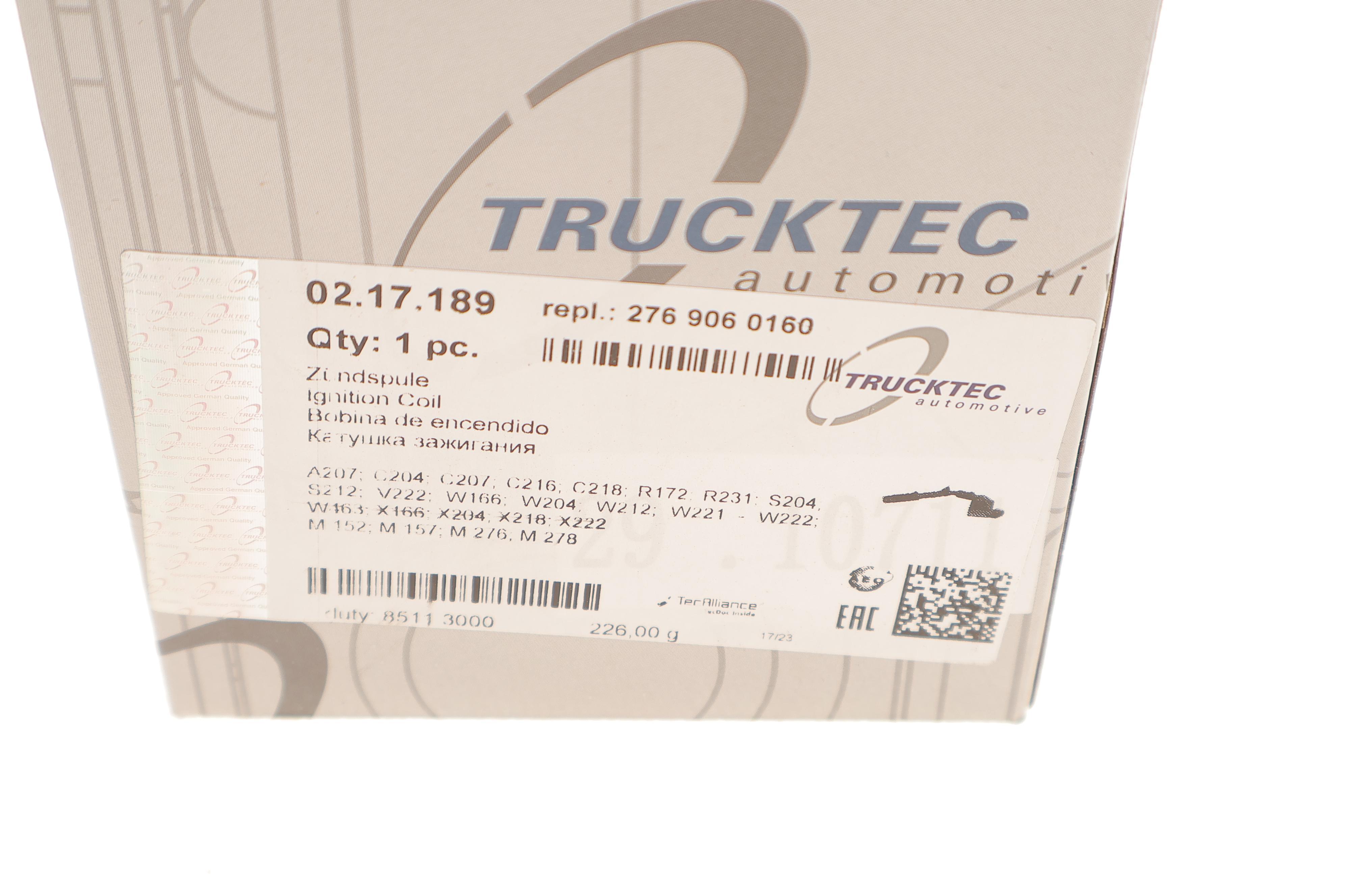 Котушка запалювання MB C-class (W204) 11-14/E-class (W212) 11-