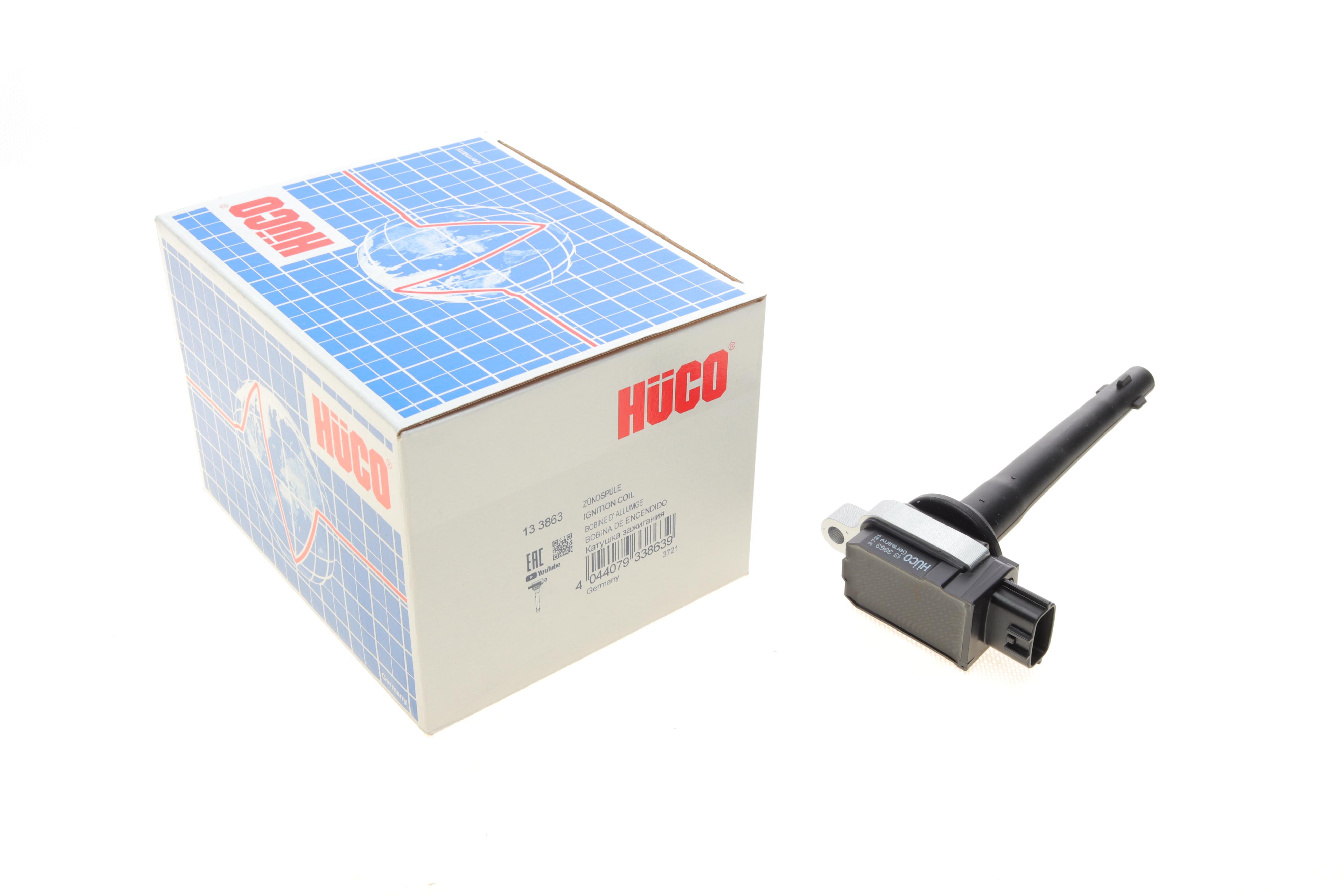 Котушка запалювання Renault Laguna III/Nissan Qashqai 1.6-2.0 07- (HÜCO)