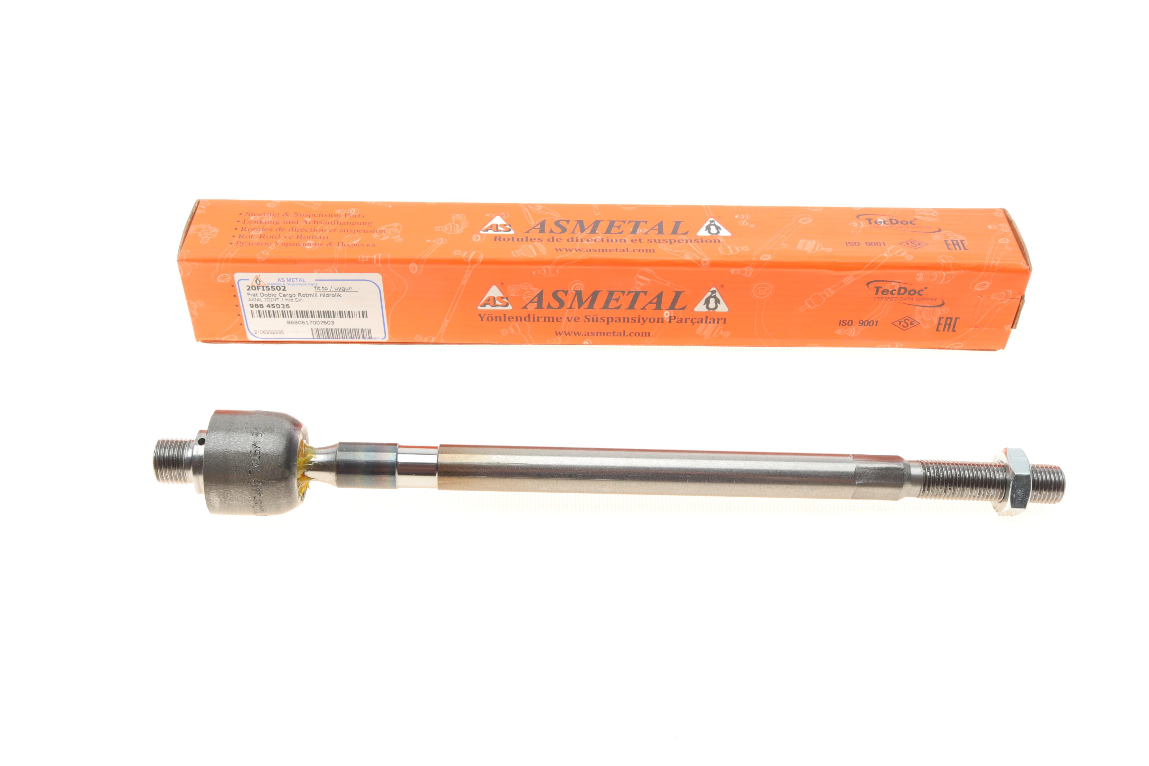 Тяга рульова Fiat Doblo 01- (+PS) (14x1.5mm)