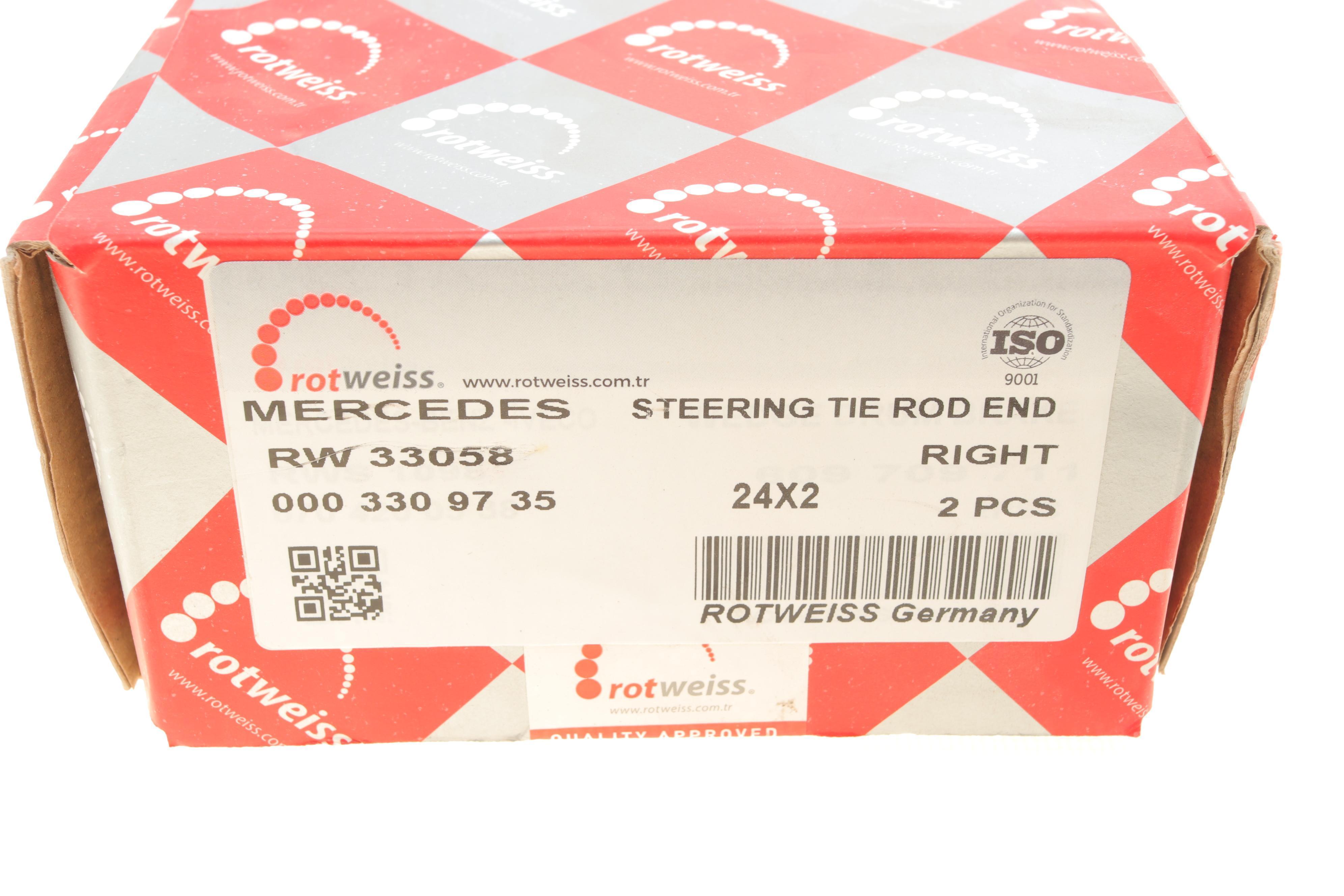 Наконечник тяги рульової (R) MB 609 (d=24mm)