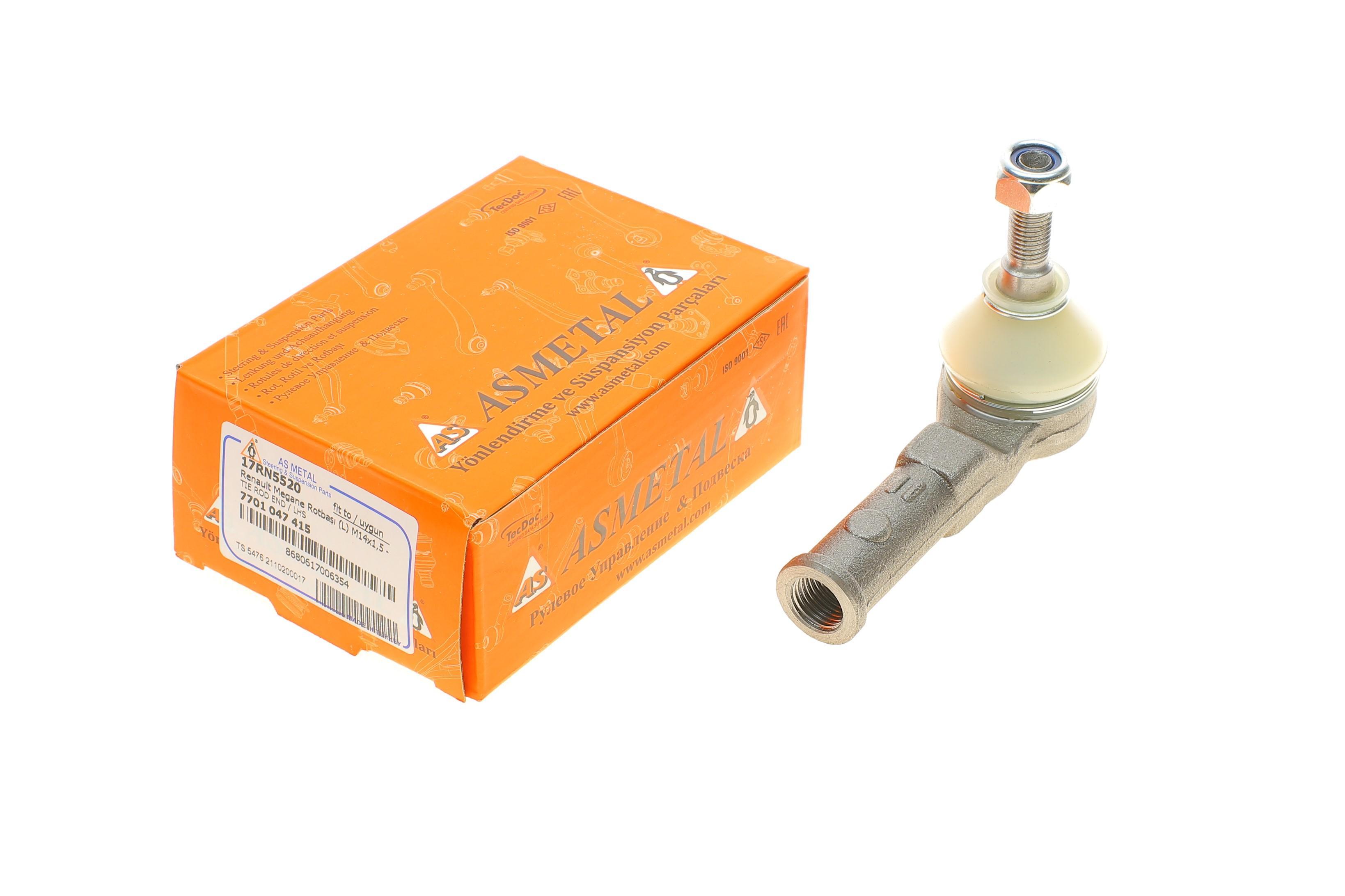 Наконечник тяги рульової (L) Renault Kangoo 97- (=17RN5551)