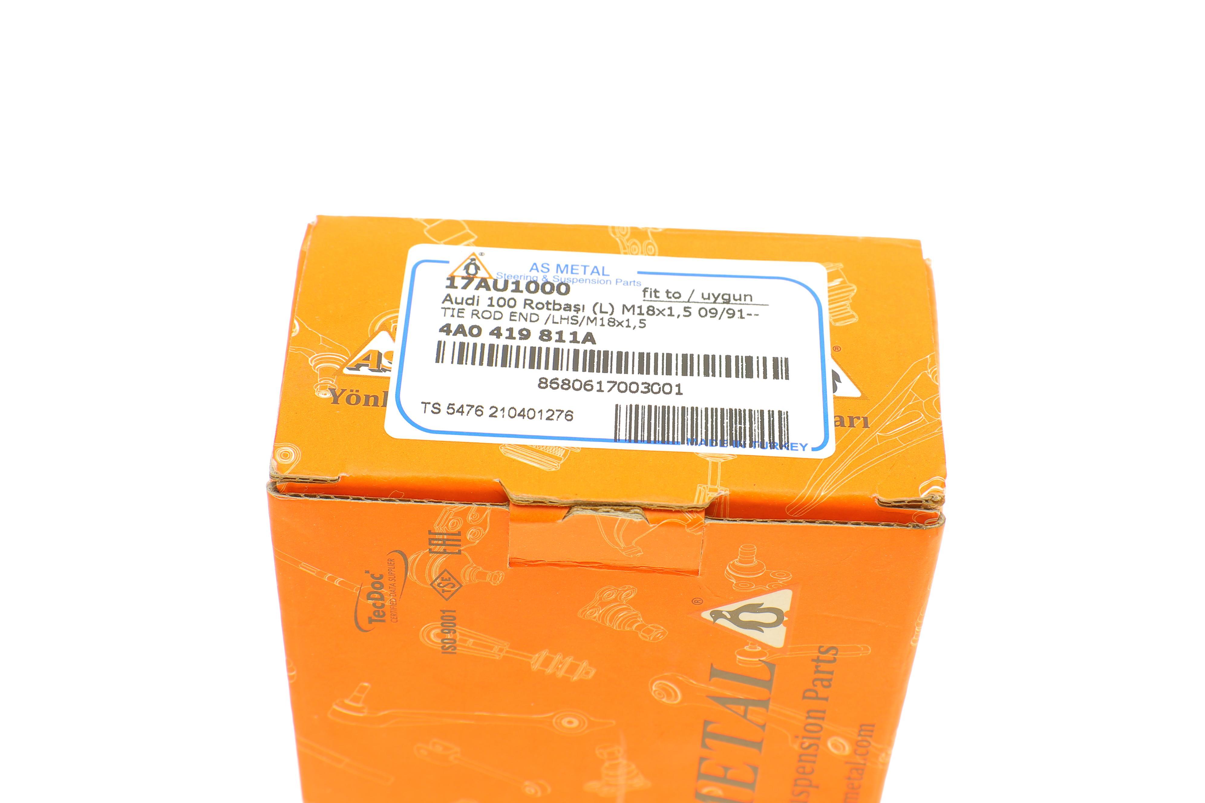 Наконечник тяги рульової (L) Audi 100 (4A/C4) 2.0-4.2 90-94 (L=75mm)