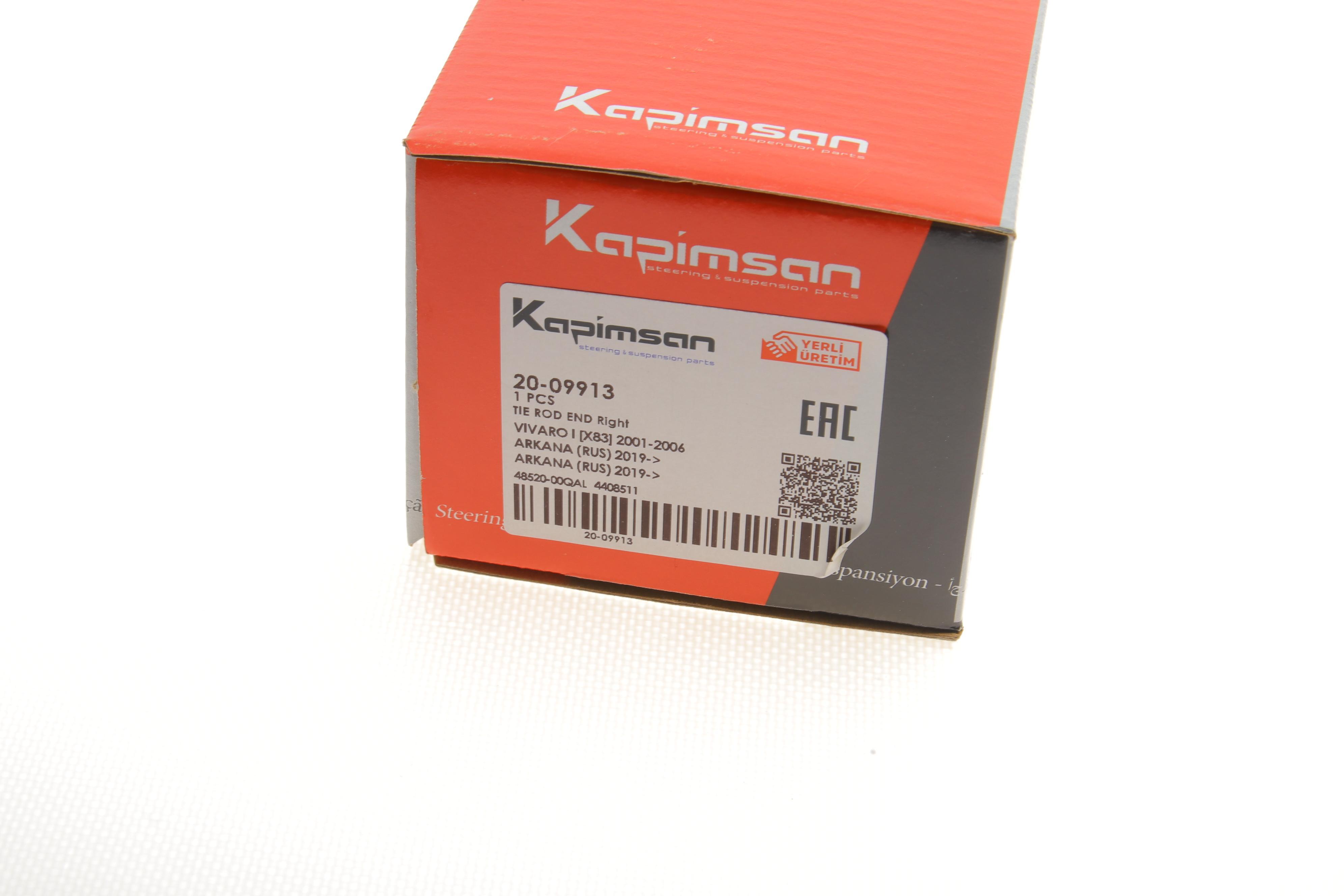 Наконечник тяги рульової (R) Renault Trafic/Opel Vivaro 01-