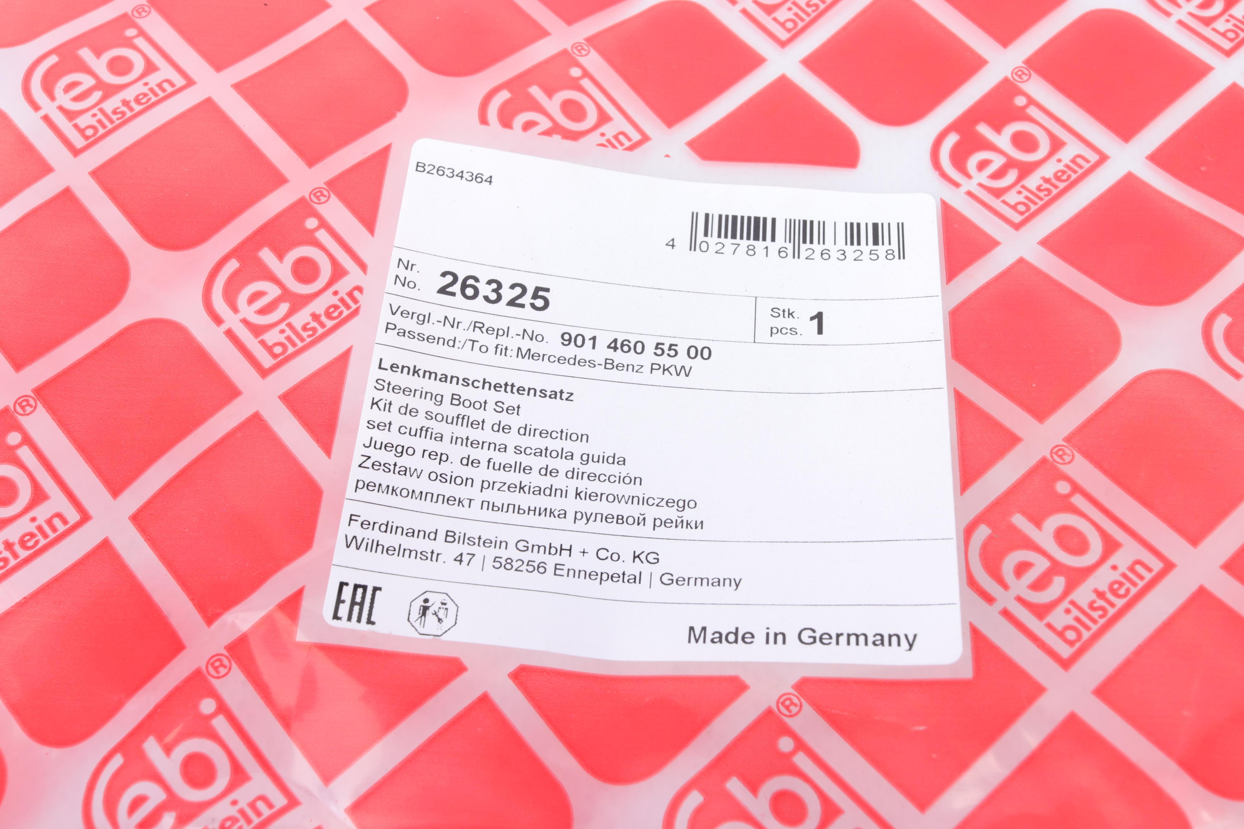 Пильник рейки рульової MB Sprinter/VW LT 96-