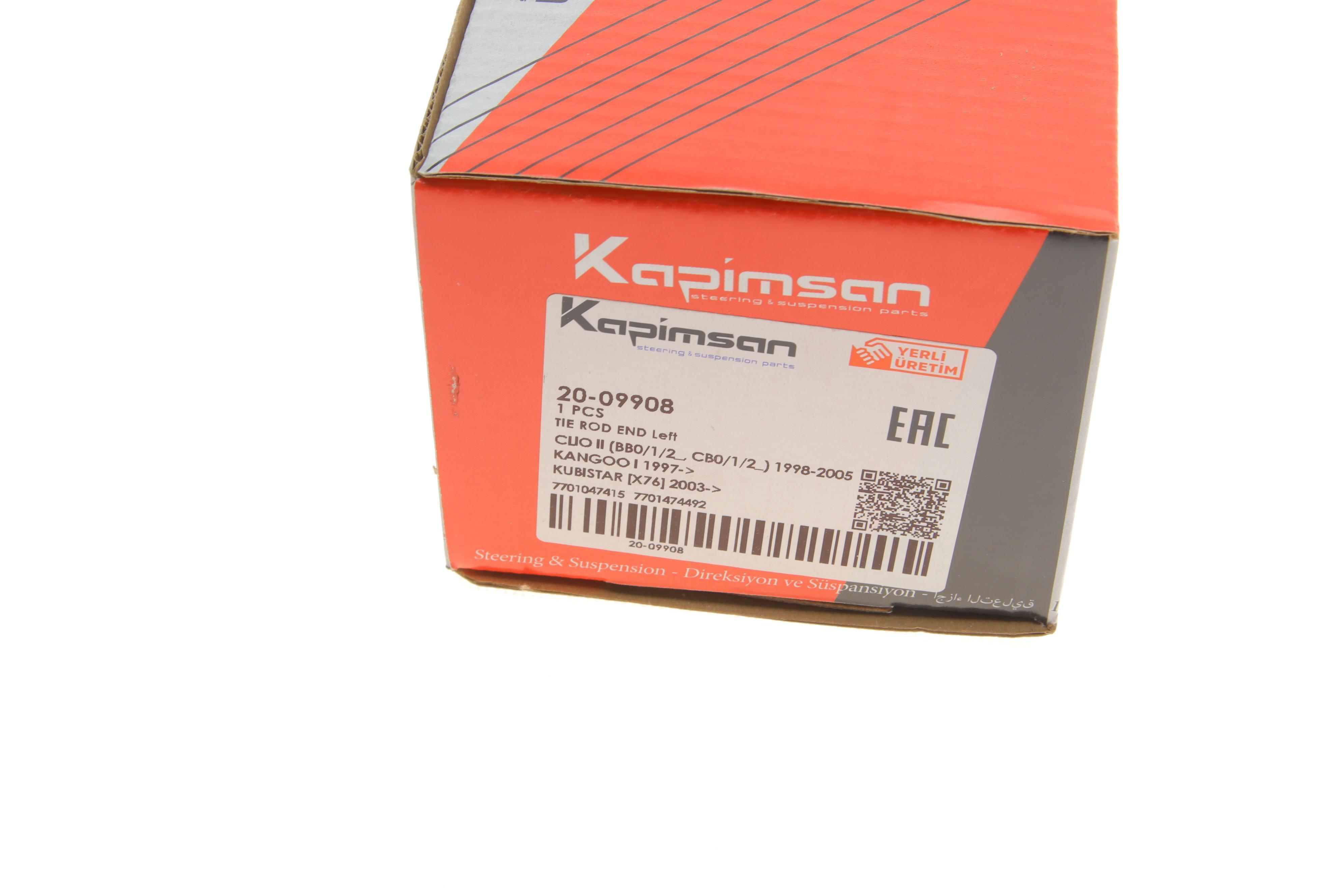 Наконечник тяги рульової (L) Renault Kangoo 97-