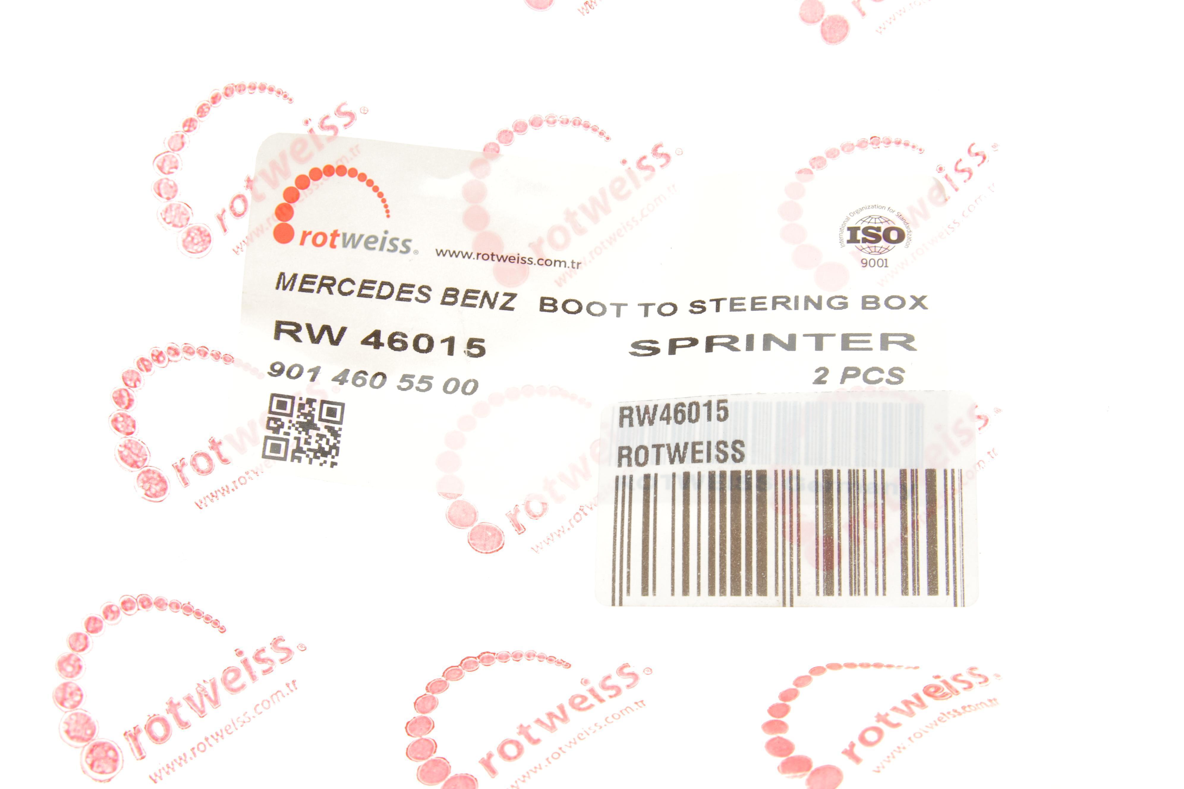 Пильник рейки рульової MB Sprinter/VW LT 96-06