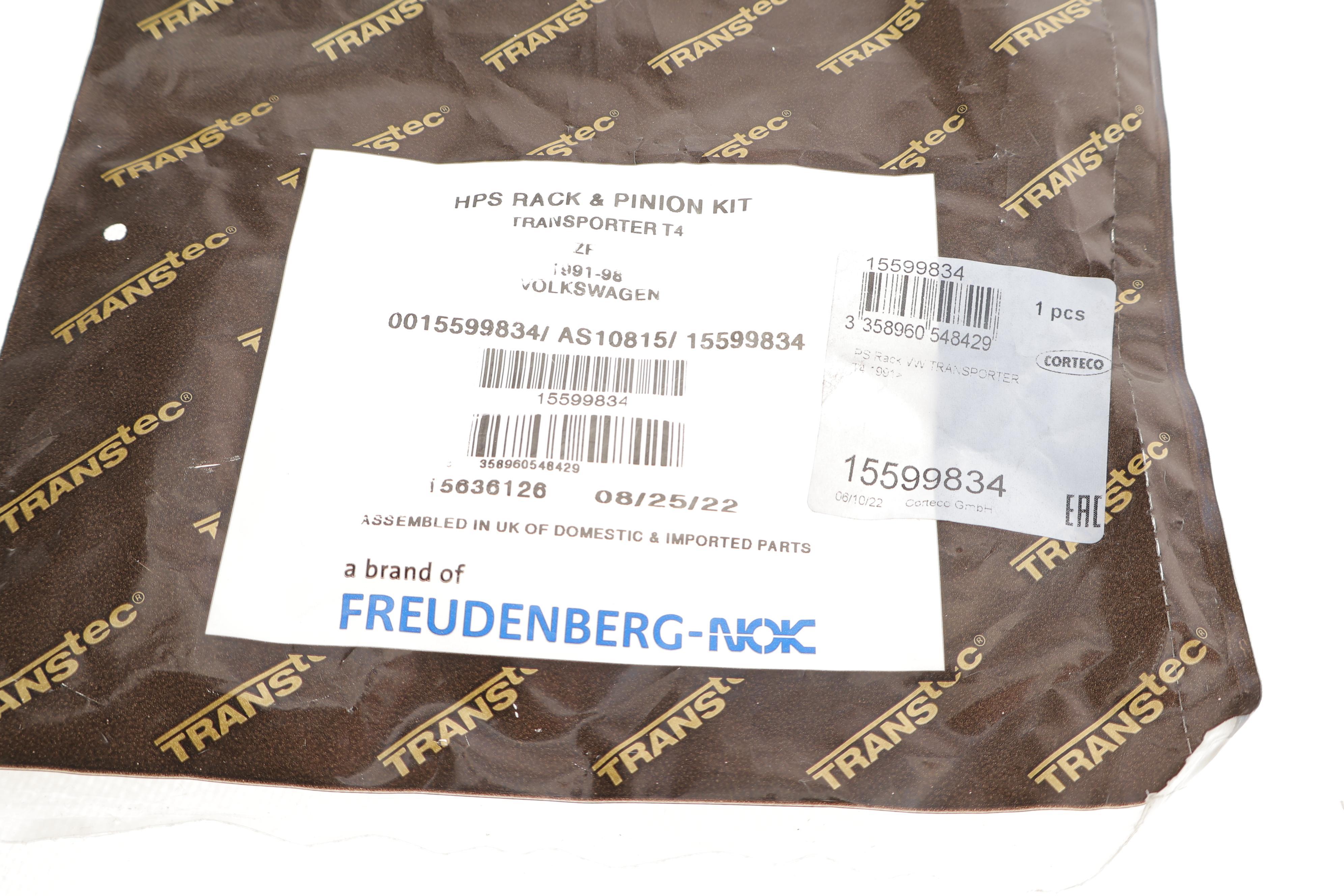 Ремкомплект рейки рульової VW T4 1.8-2.8 90-03