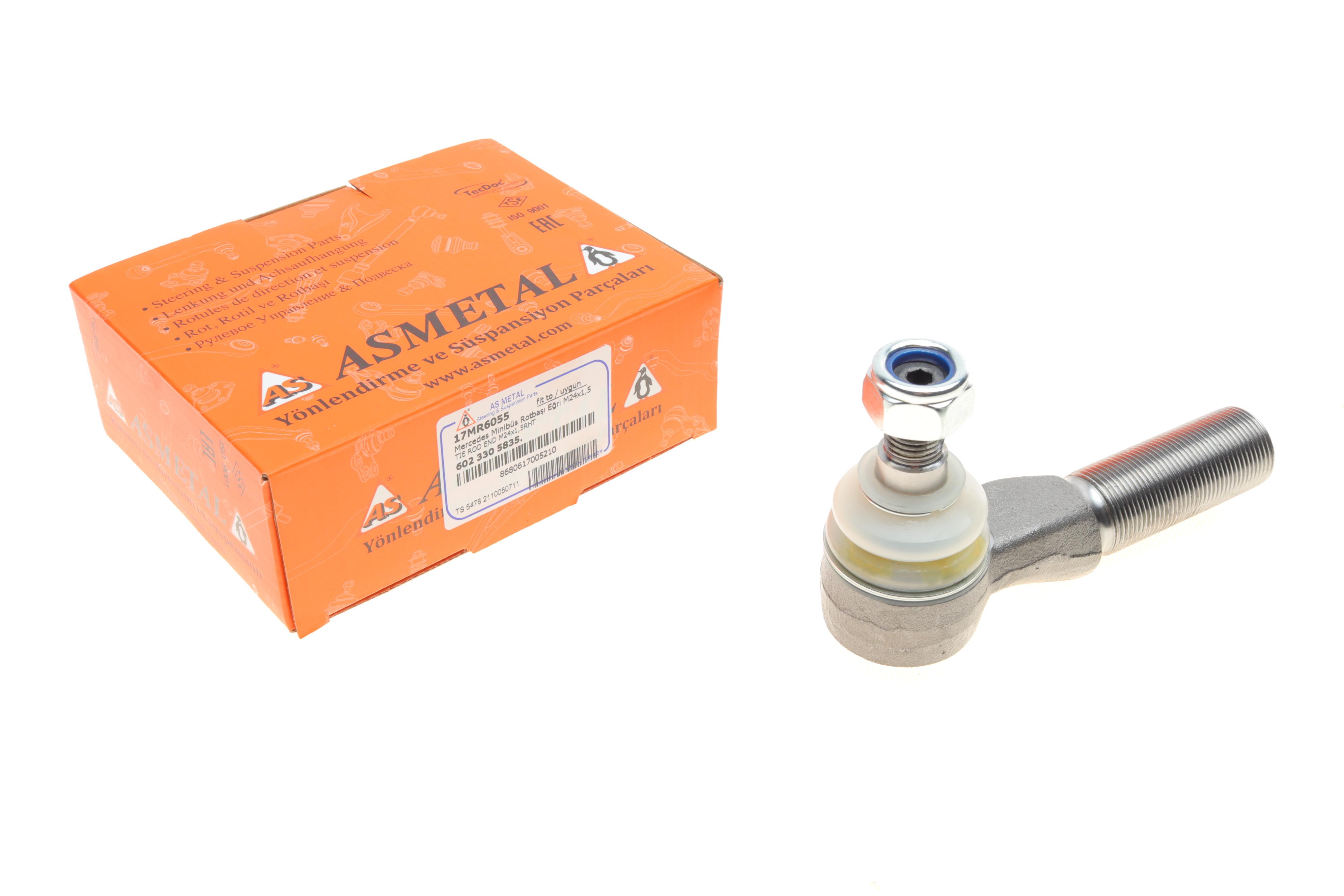 Наконечник тяги рульової (R) MB 207-307D (M24x1.5) (поперечн.)