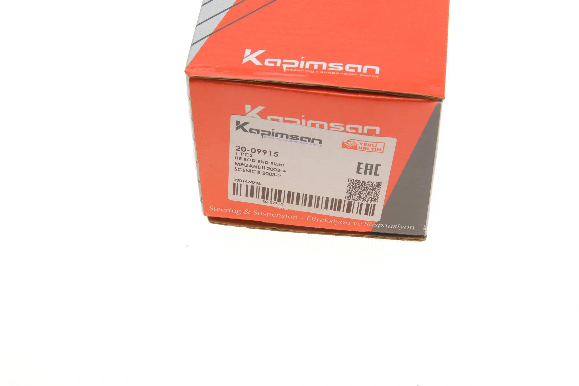 Наконечник тяги рульової (R) Renault Megane II 1.5dCi/1.9dCi 03-