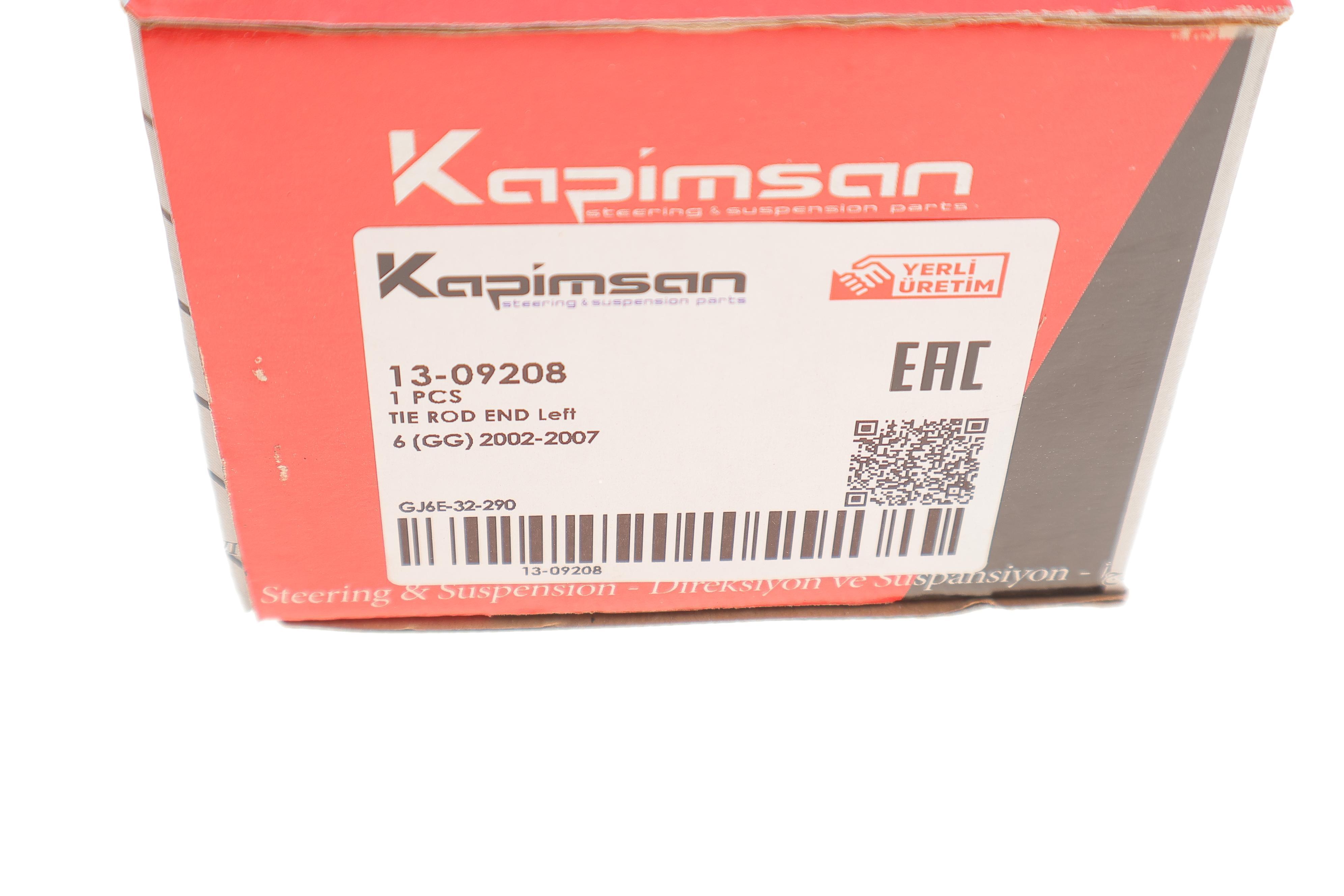 Наконечник тяги рульової (L) Mazda 6 1.8-2.3 02-