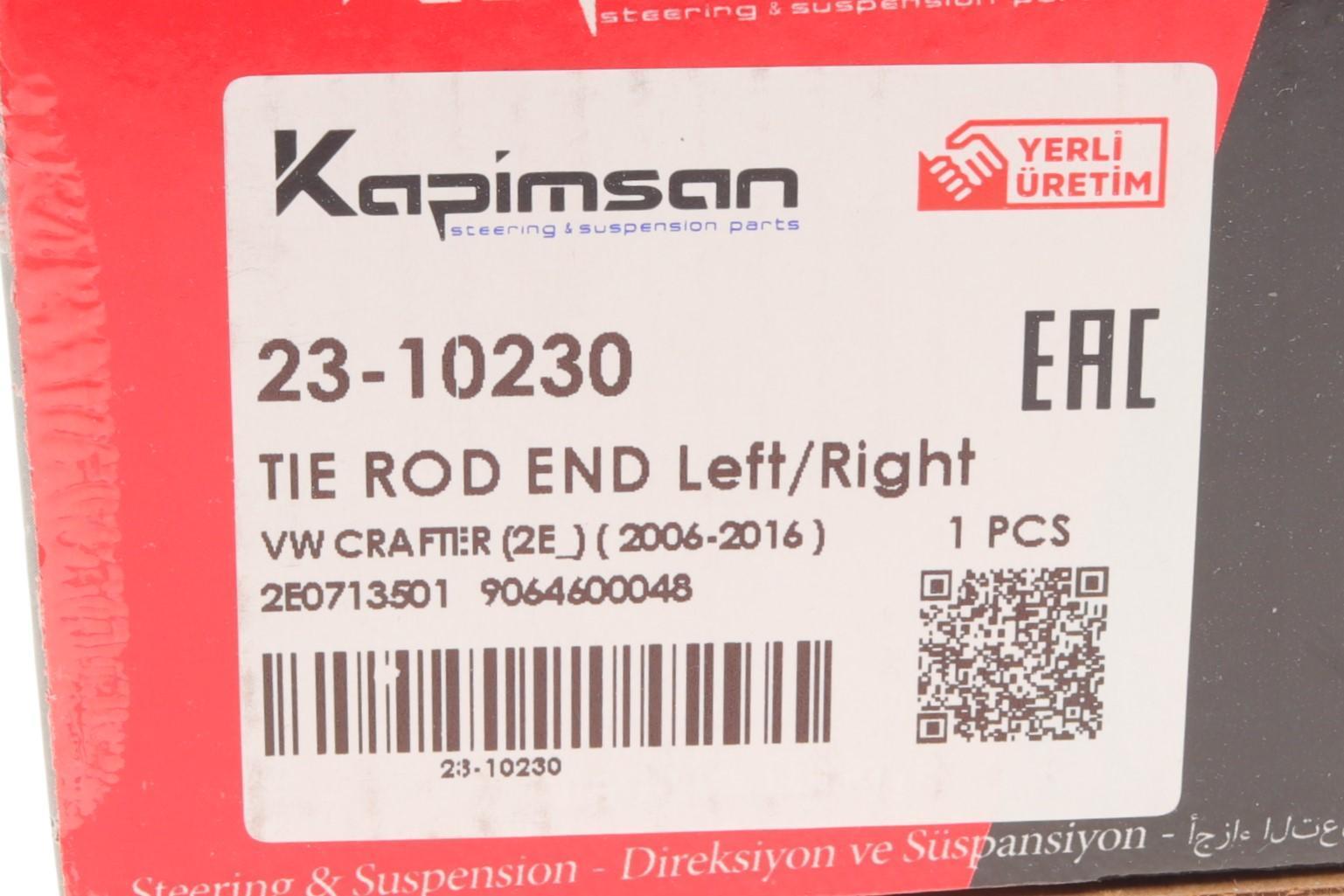 Наконечник тяги рульової MB Sprinter/VW Crafter 06-