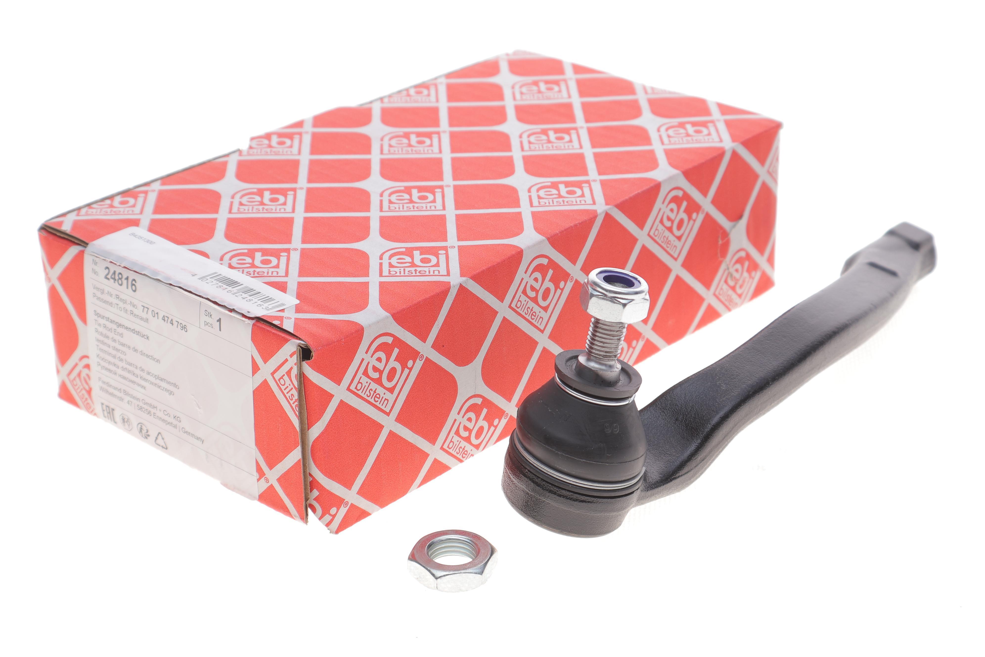 Наконечник тяги рульової (R) Renault Megane II 1.5dCi/1.9dCi 03-