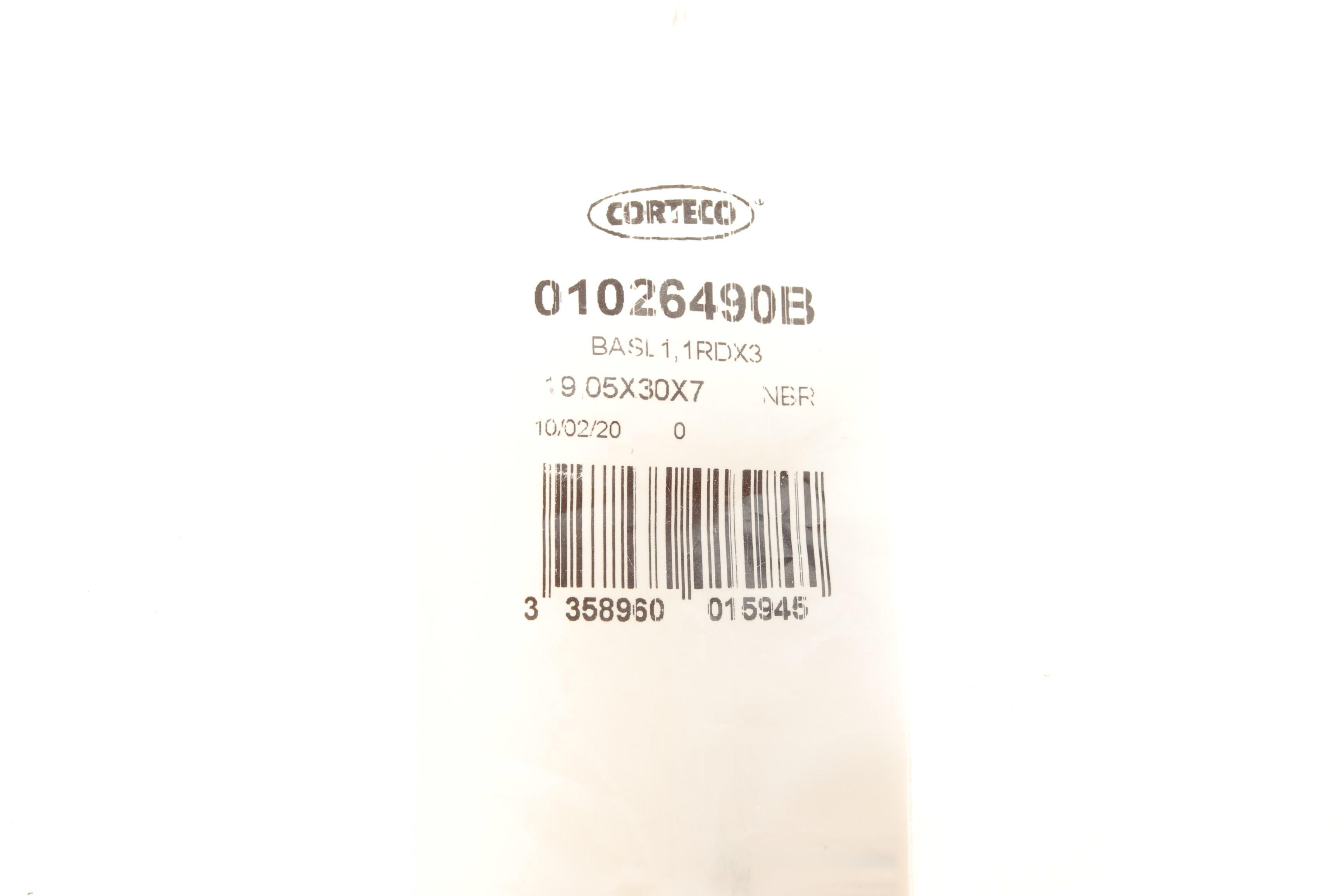 Сальник насосу ГПК MB E-class (W124) -93 (19.05x30x7)