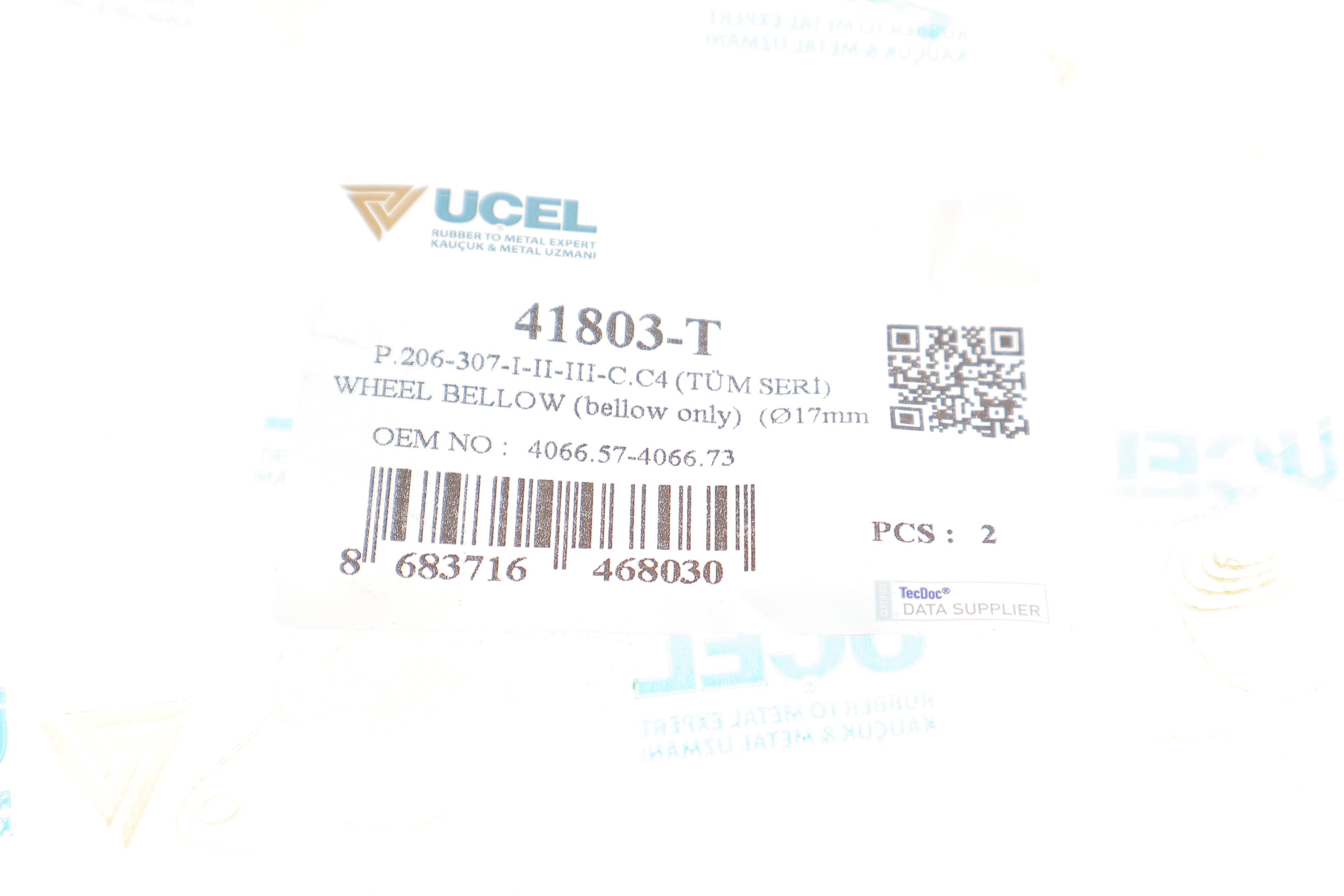 Пильник рейки рульової Citroen C4/Peugeot 308/3008 04- (17x59x183mm)