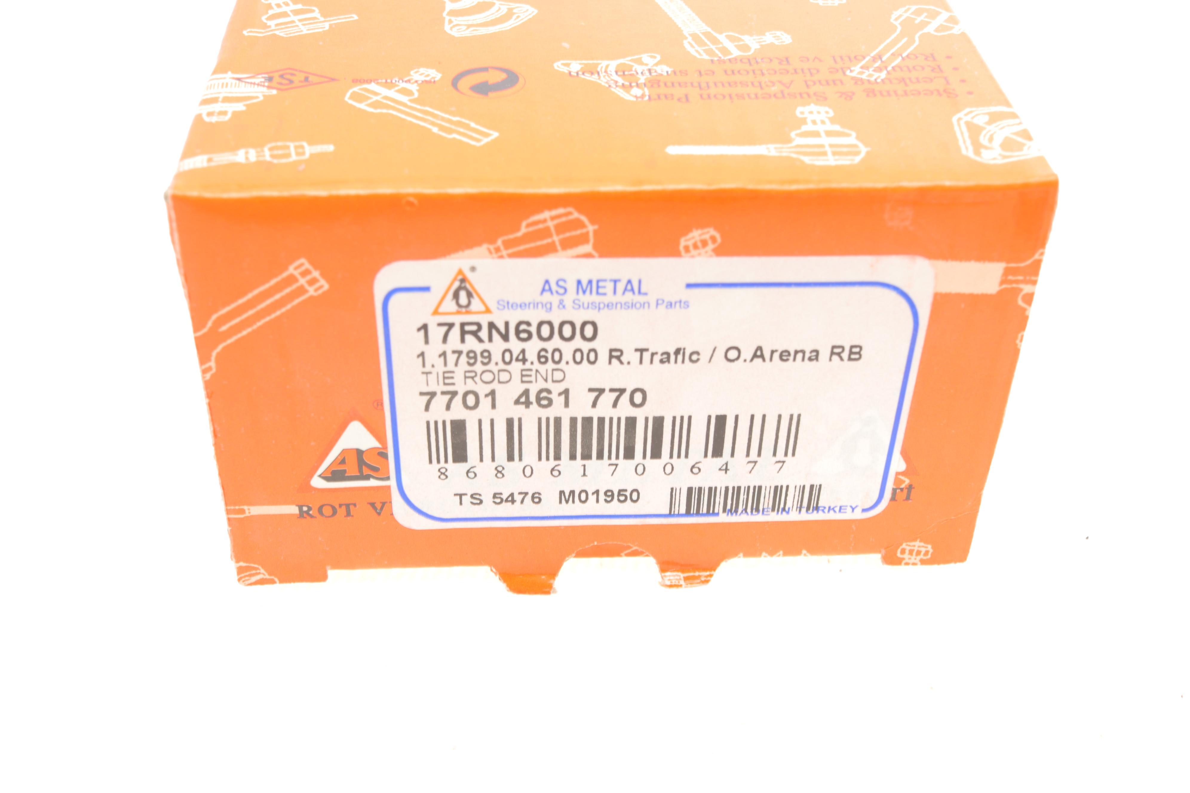 Наконечник тяги рульової Renault Trafic 80-01